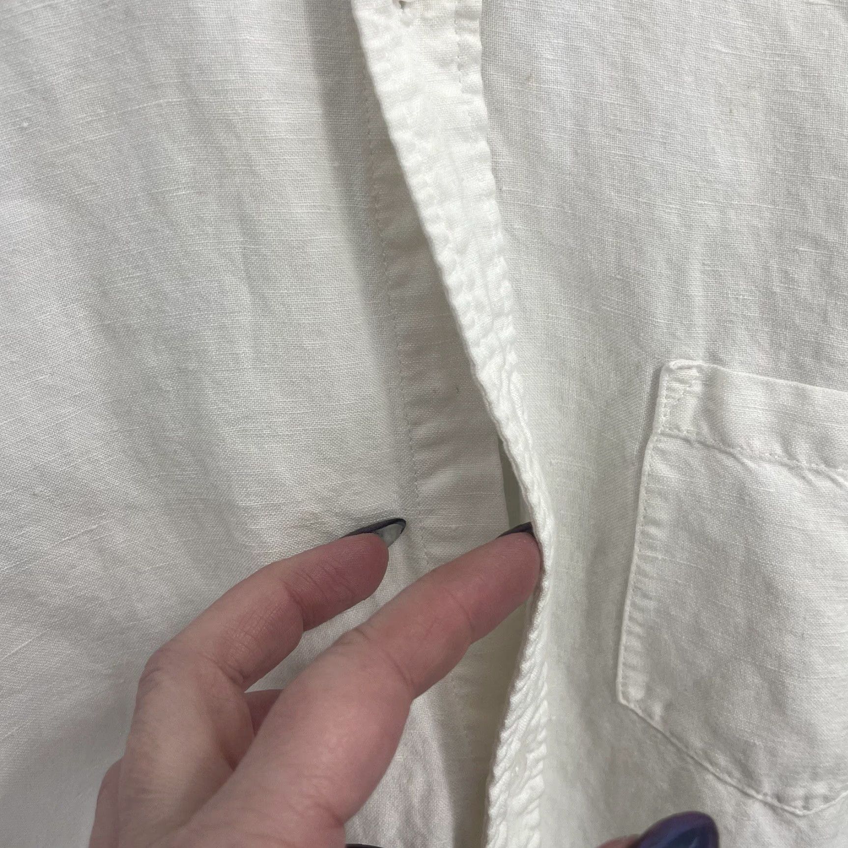 Vintage The Pretty Cult Shirt Womens Medium Button-Down Tarot Card Long Sleeve READ Ivory Size M / US 6-8 / IT 42-44 - 7 Thumbnail