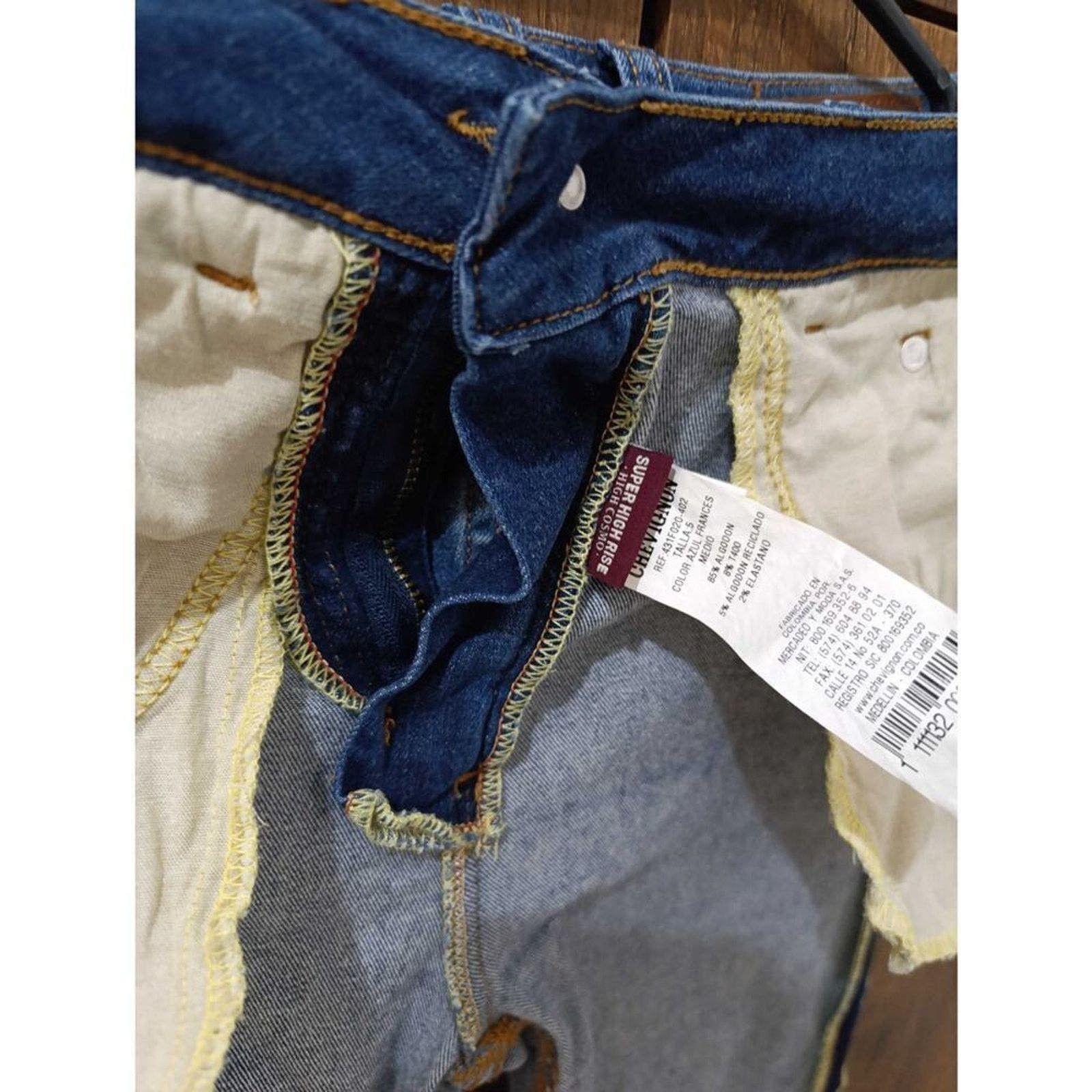 Chevignon Stylish Chevignon Women’s Skinny Jeans in Blue – Size 5 Size 28" / US 6 / IT 42 - 2 Thumbnail