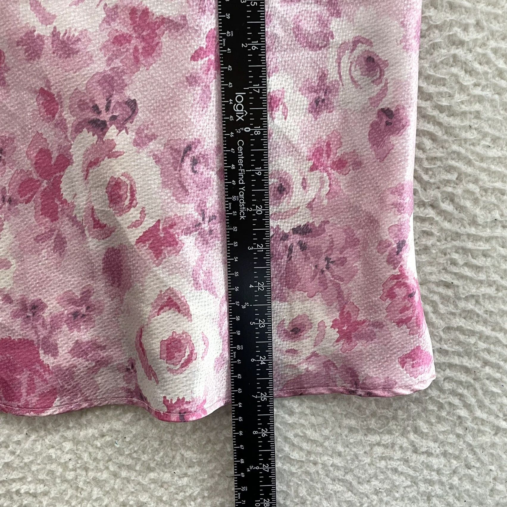 Vintage VINTAGE Y2K Camisole Top XL Pink Floral Satin Coquette Fairy Princess Girly Woman? Size XL / US 12-14 / IT 48-50 - 7 Thumbnail