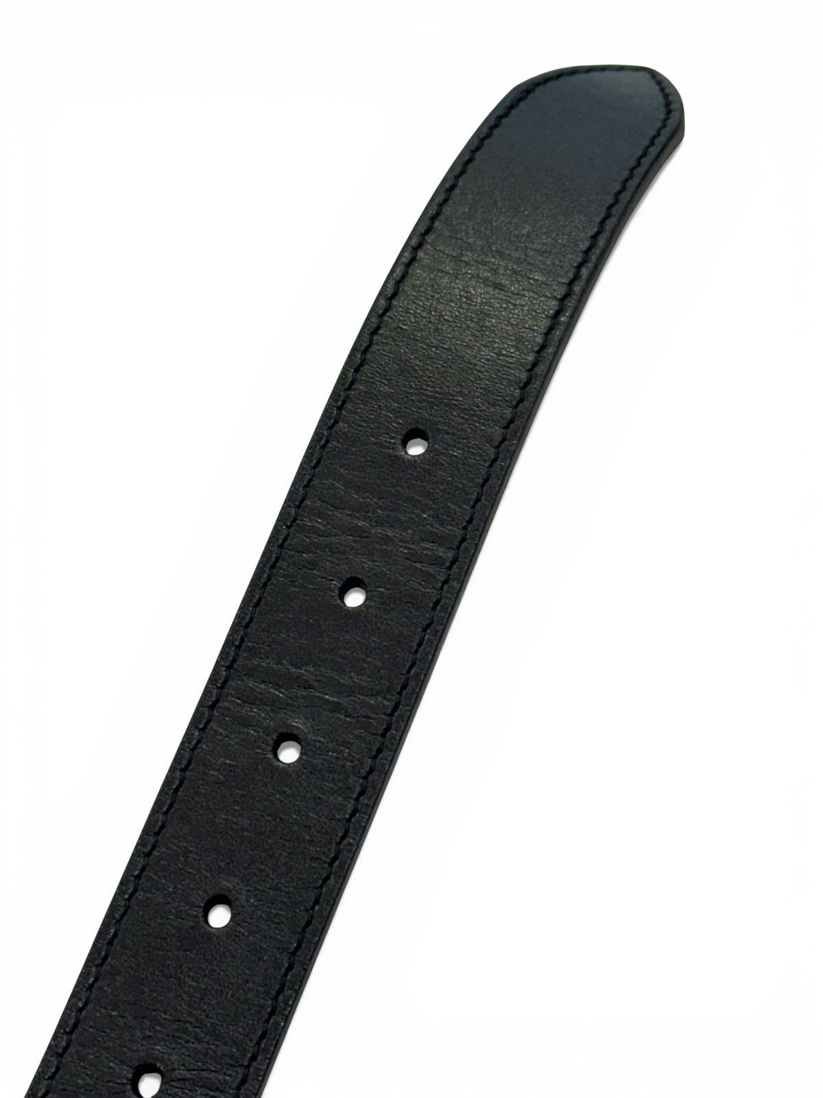 Gucci Gucci Black Gold GG Buckle Belt Size ONE SIZE - 5 Thumbnail