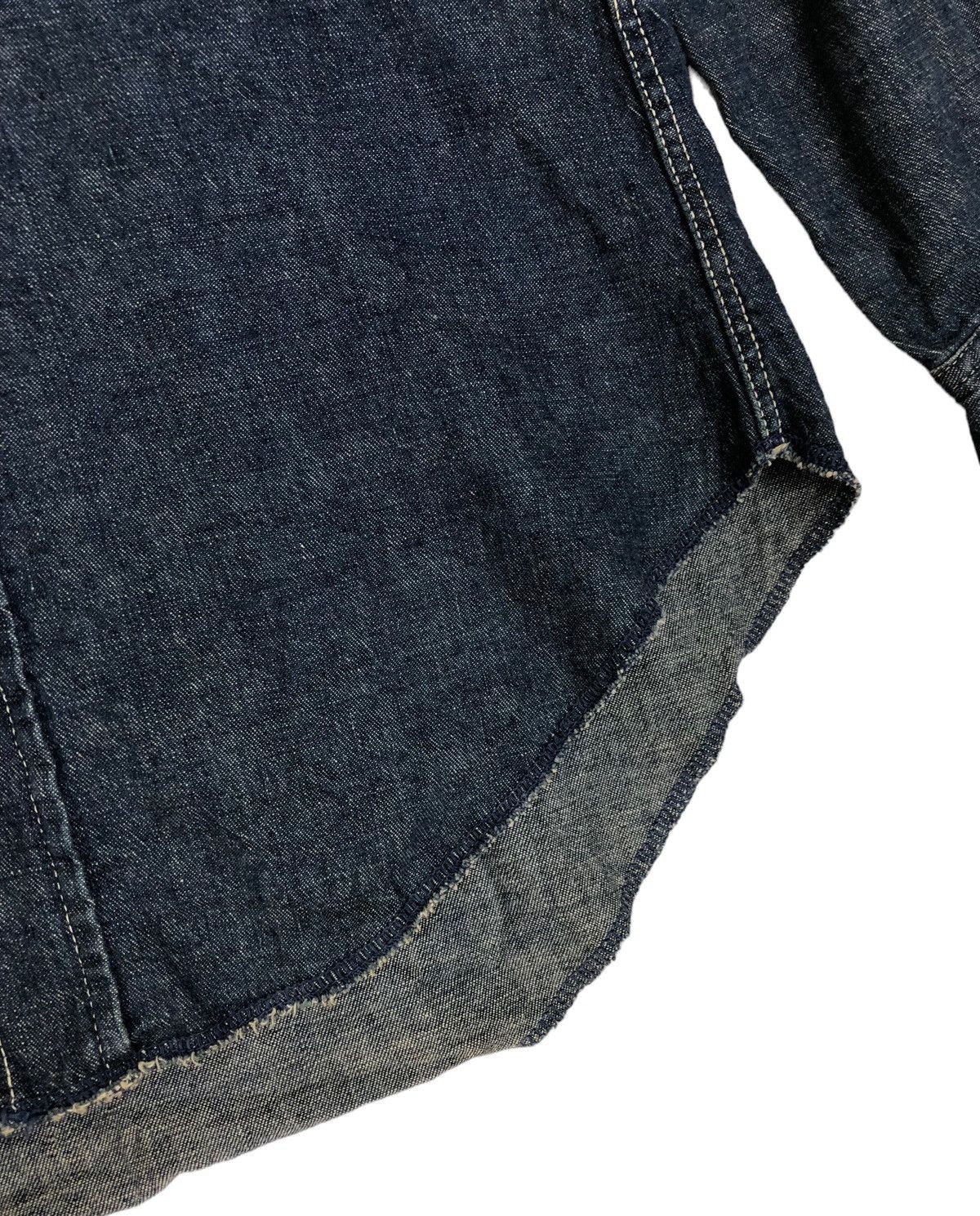 45rpm R by 45 Rpm Western Denim Shirt Size US M / EU 48-50 / 2 - 7 Thumbnail