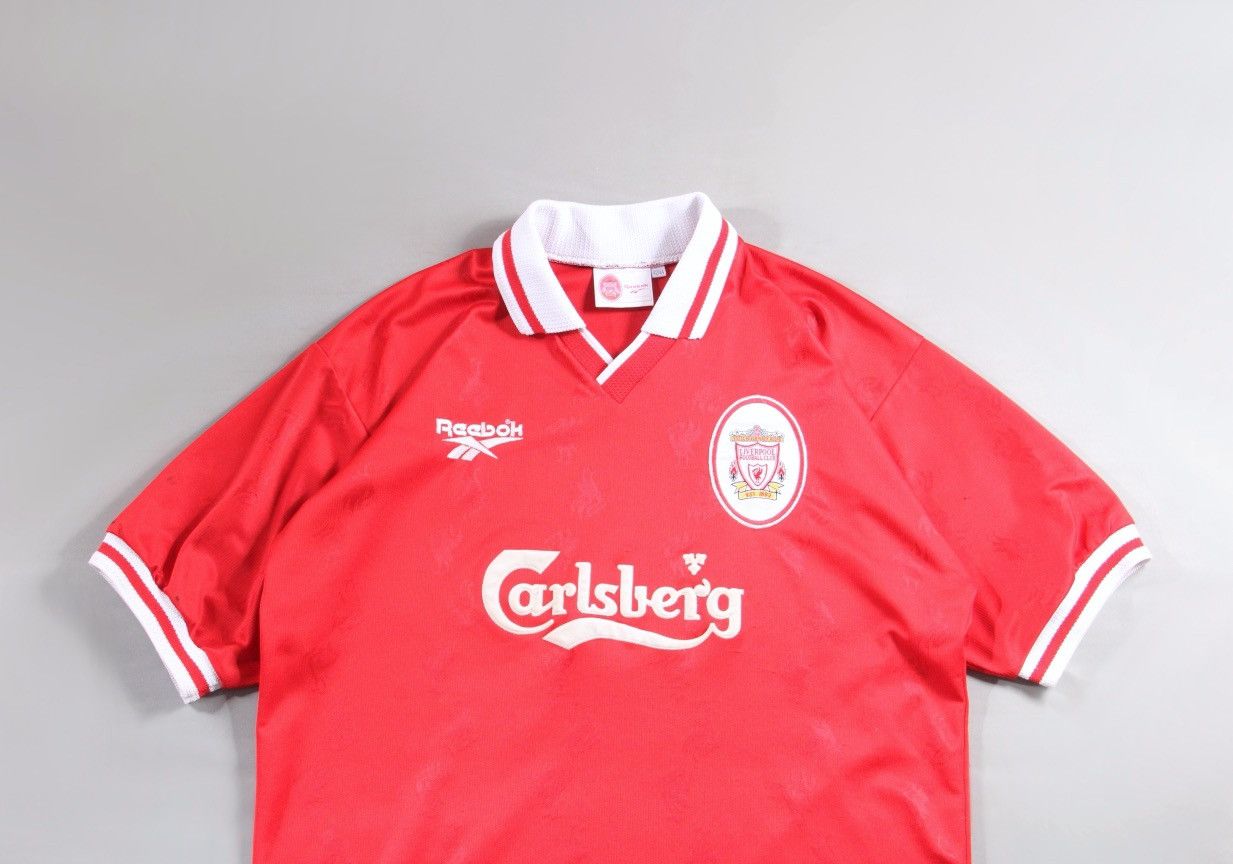 Reebok Reebok Liverpool 1996 Soccer Football Jersey Tee T Shirt L Size US L / EU 52-54 / 3 - 2 Thumbnail