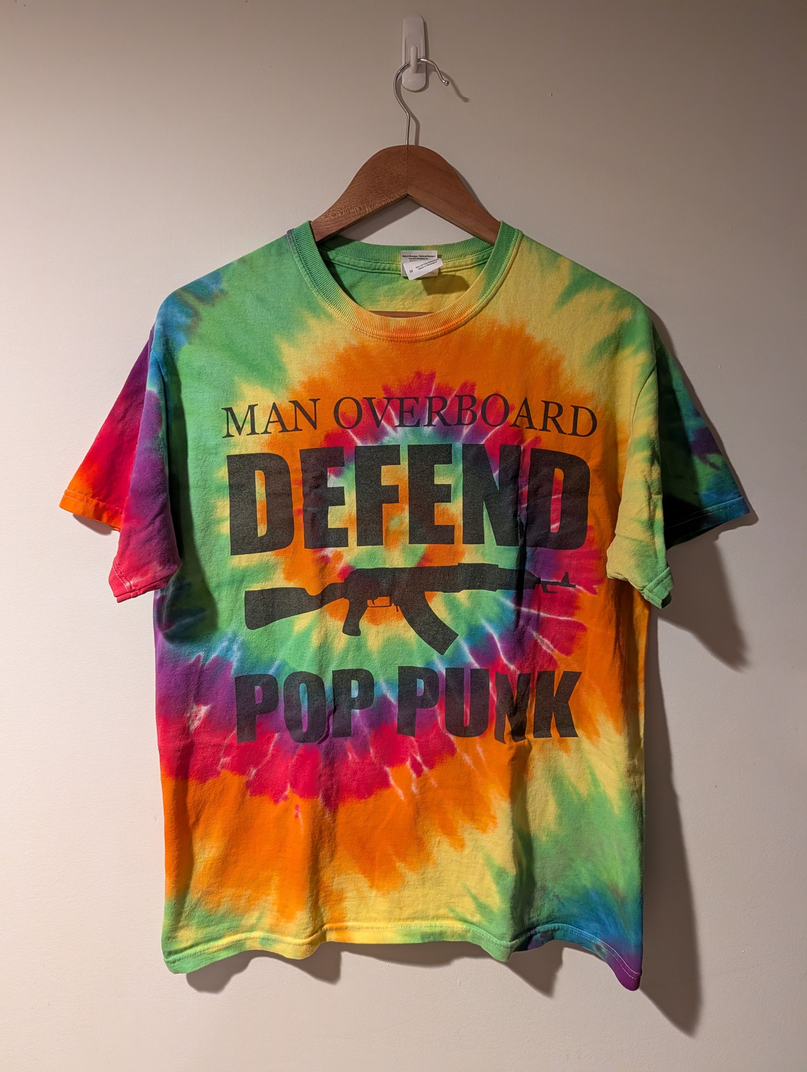 Band Tees Vintage 2010 Man Overboard Defend Pop Punk Medium T-Shirt Size US M / EU 48-50 / 2 - 1 Thumbnail