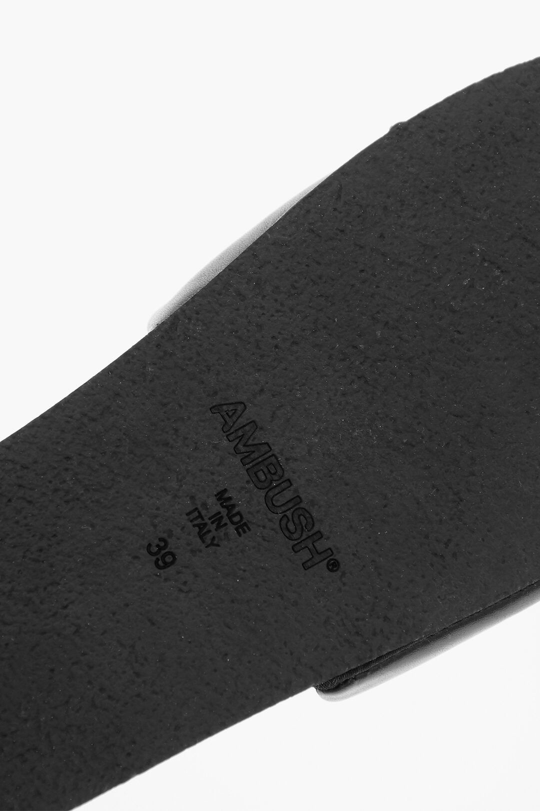 Ambush Design og1mm0925 Leather Slides in Black Size US 6 / EU 39 - 4 Thumbnail