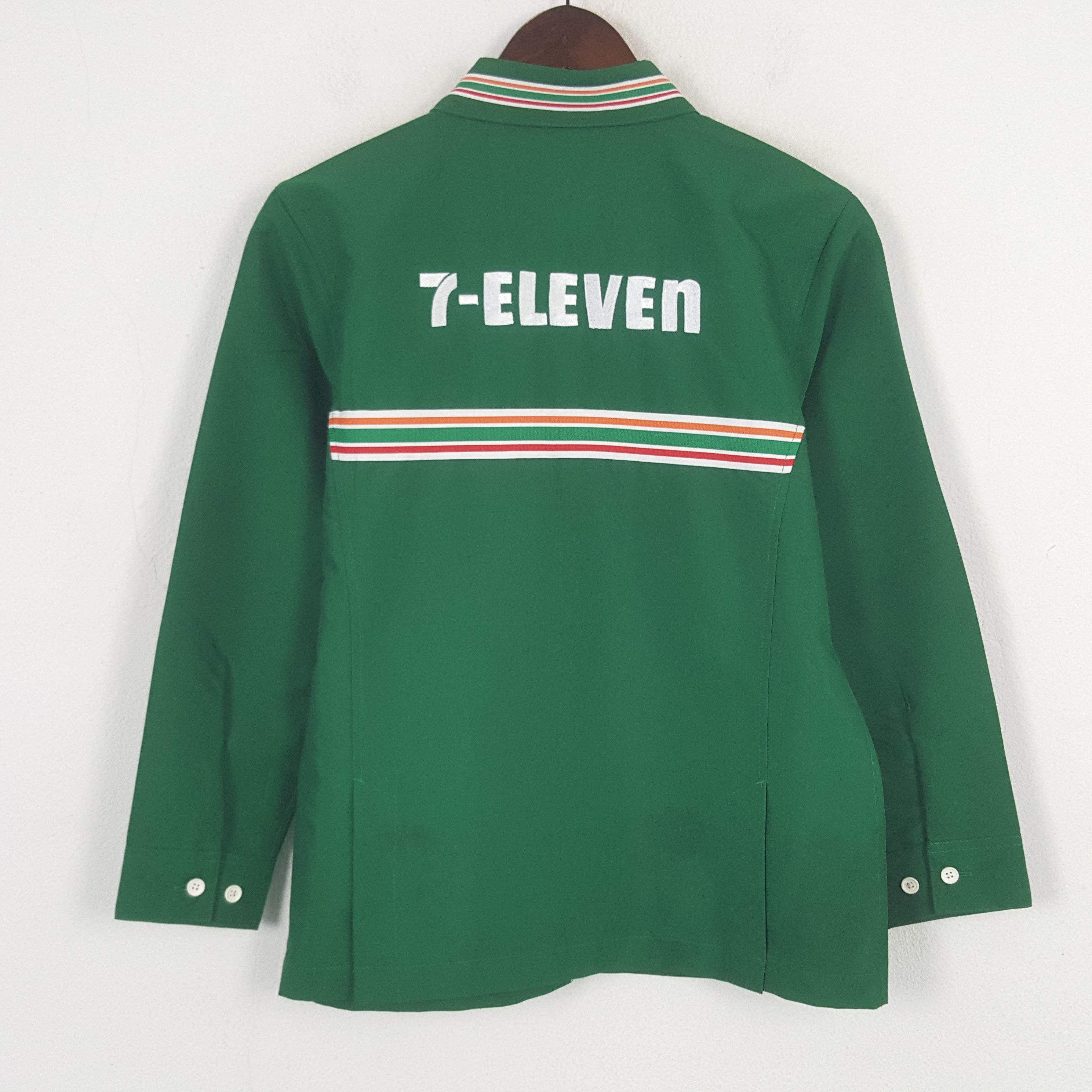Japanese Brand × Vintage Vintage 7 Eleven Worker Uniform Jacket C276N73 Size US S / EU 44-46 / 1 - 1 Thumbnail