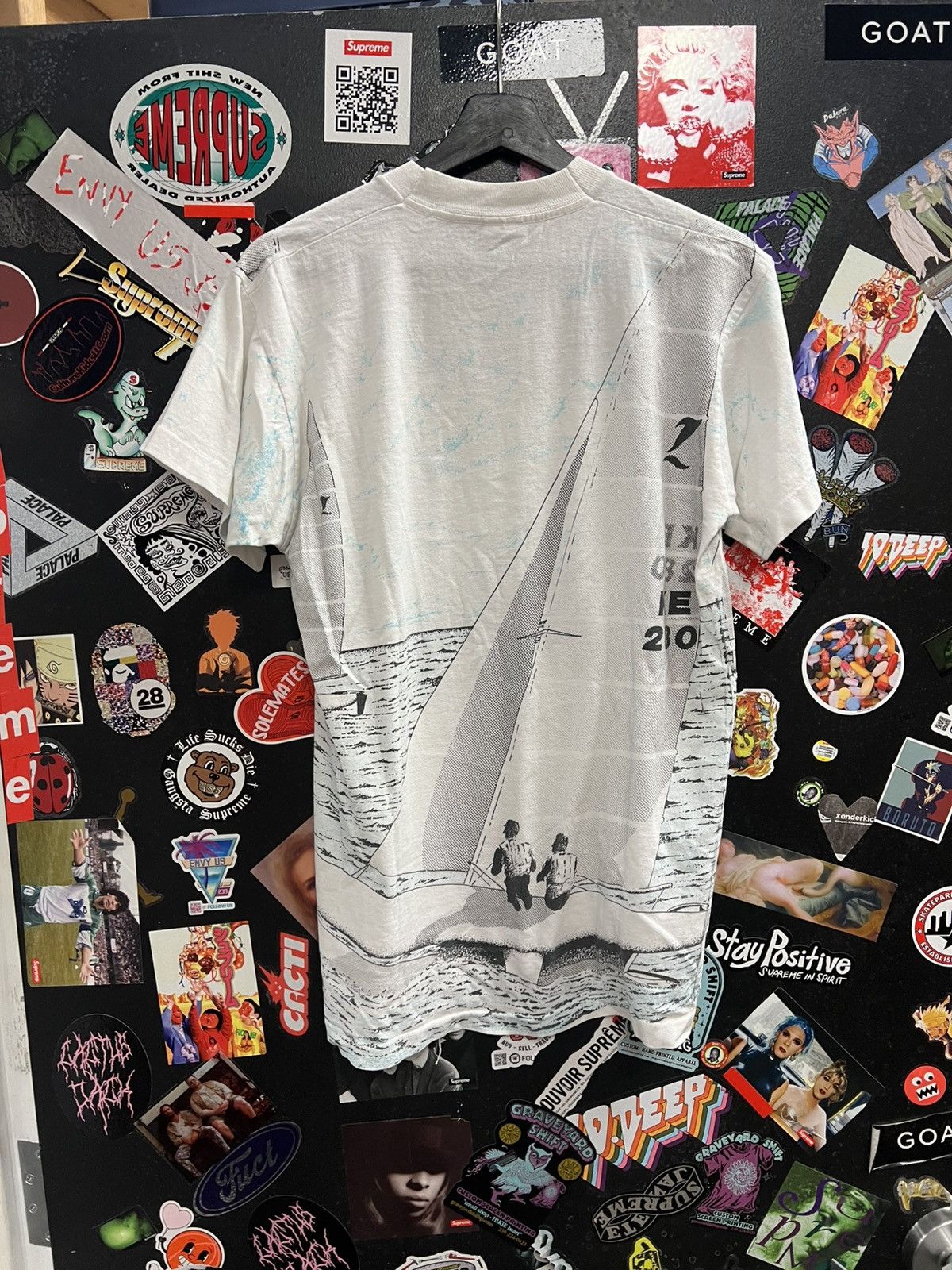 Vintage Vintage Sailing/Surf All Over Print Shirt Size US L / EU 52-54 / 3 - 2 Thumbnail