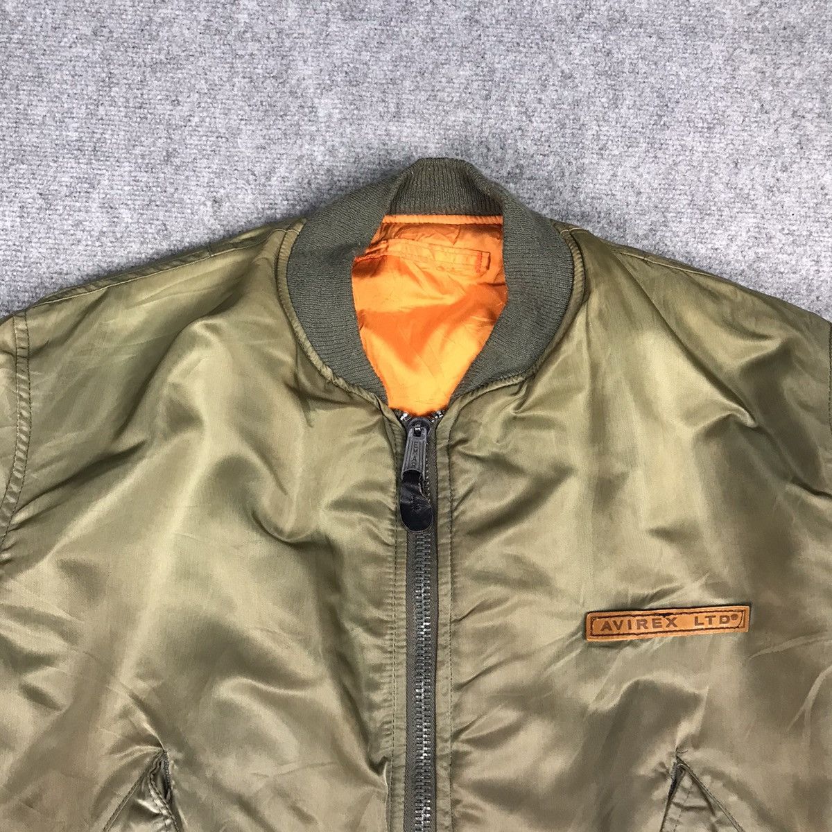Avirex AVIREX MA-1 VF-117 PRIVATEERS SUN FADED BOMBER JACKET Size US L / EU 52-54 / 3 - 3 Thumbnail