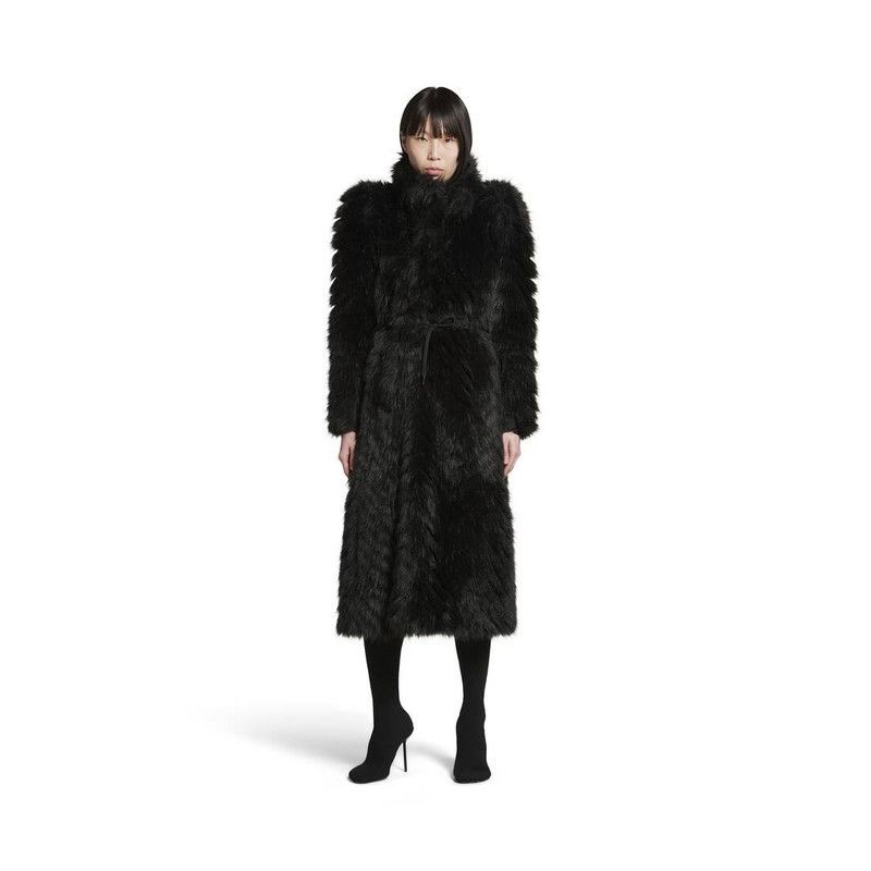 Balenciaga o1w1db10526 Anatomic 110mm Over-the-Knee Boots in Black Size US 8 / IT 38 - 6 Thumbnail