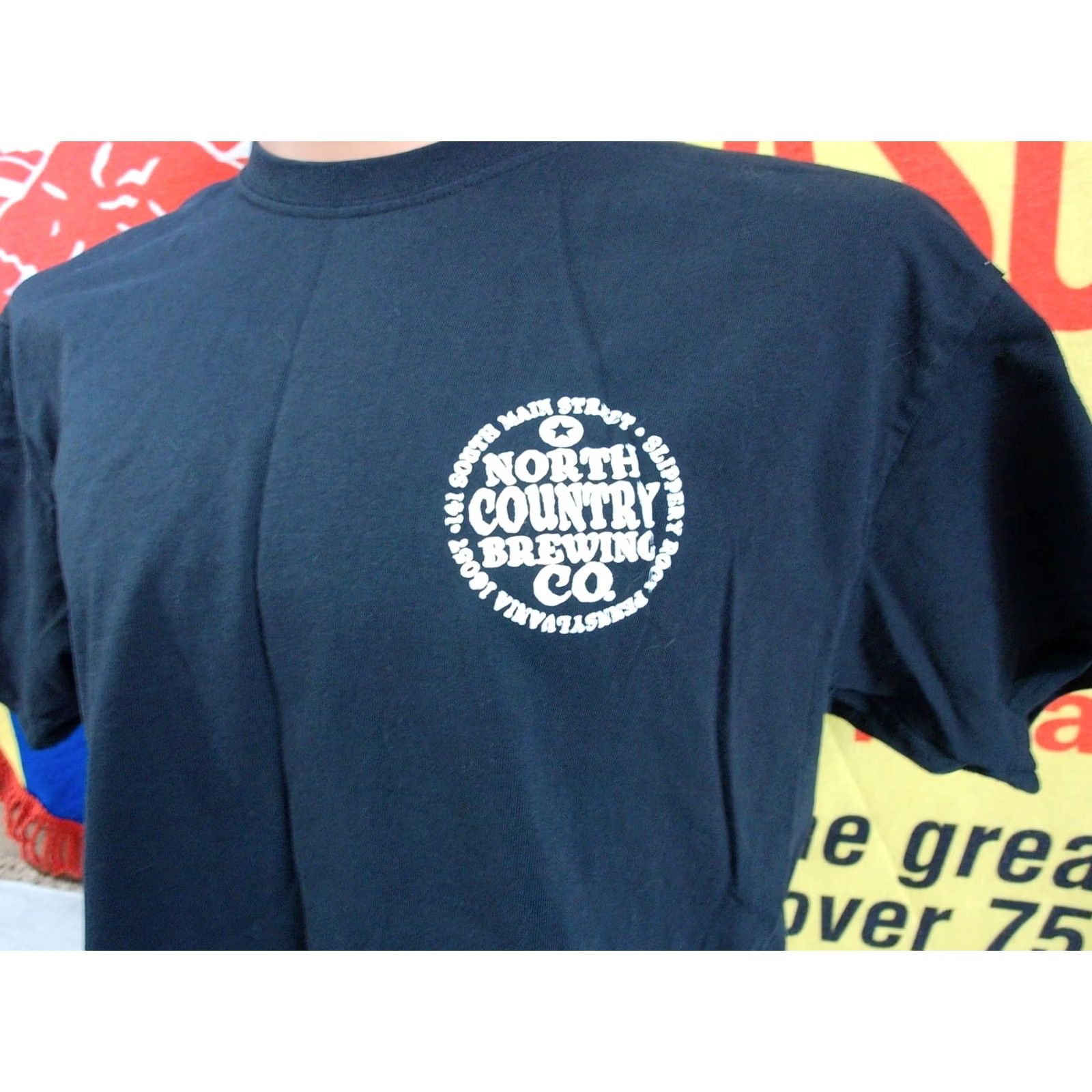 Gildan North Country Brewing Shirt Mens XL THE EMBALMER Beer Barleywine SLIPPERY ROCK t Size US XL / EU 56 / 4 - 2 Thumbnail