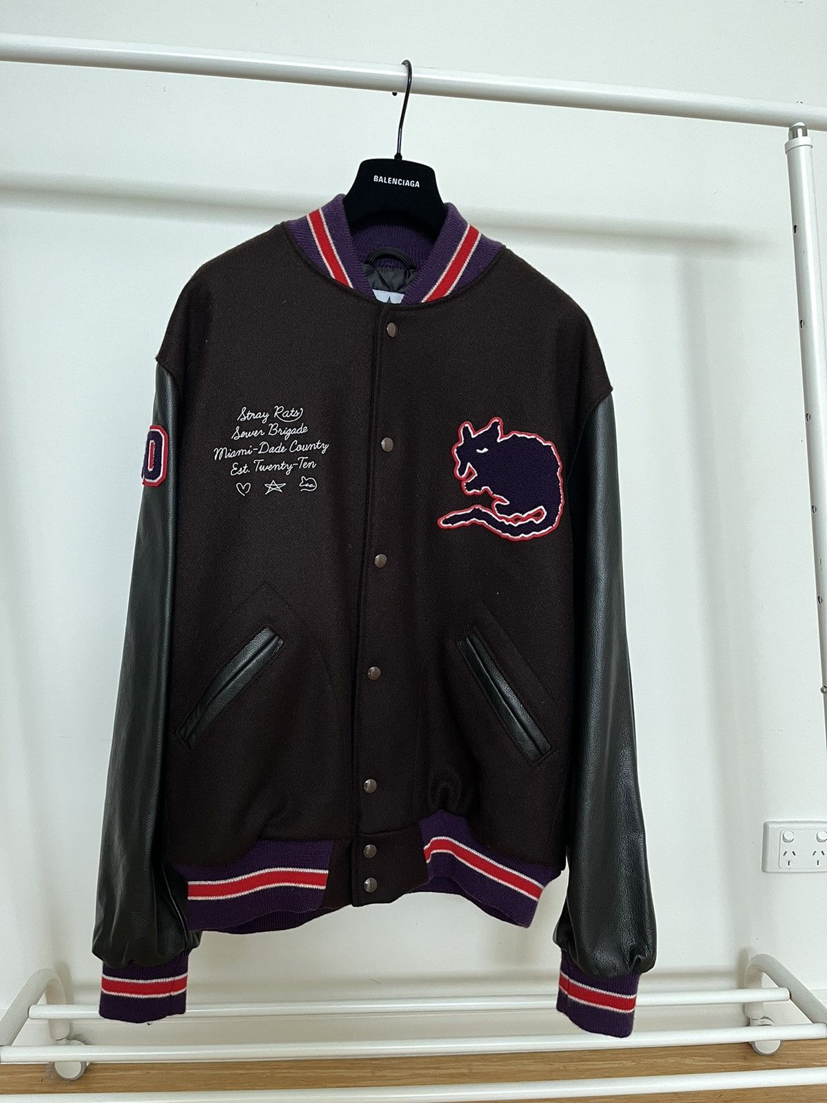 Stray Rats Stray rats college jacket | Grailed