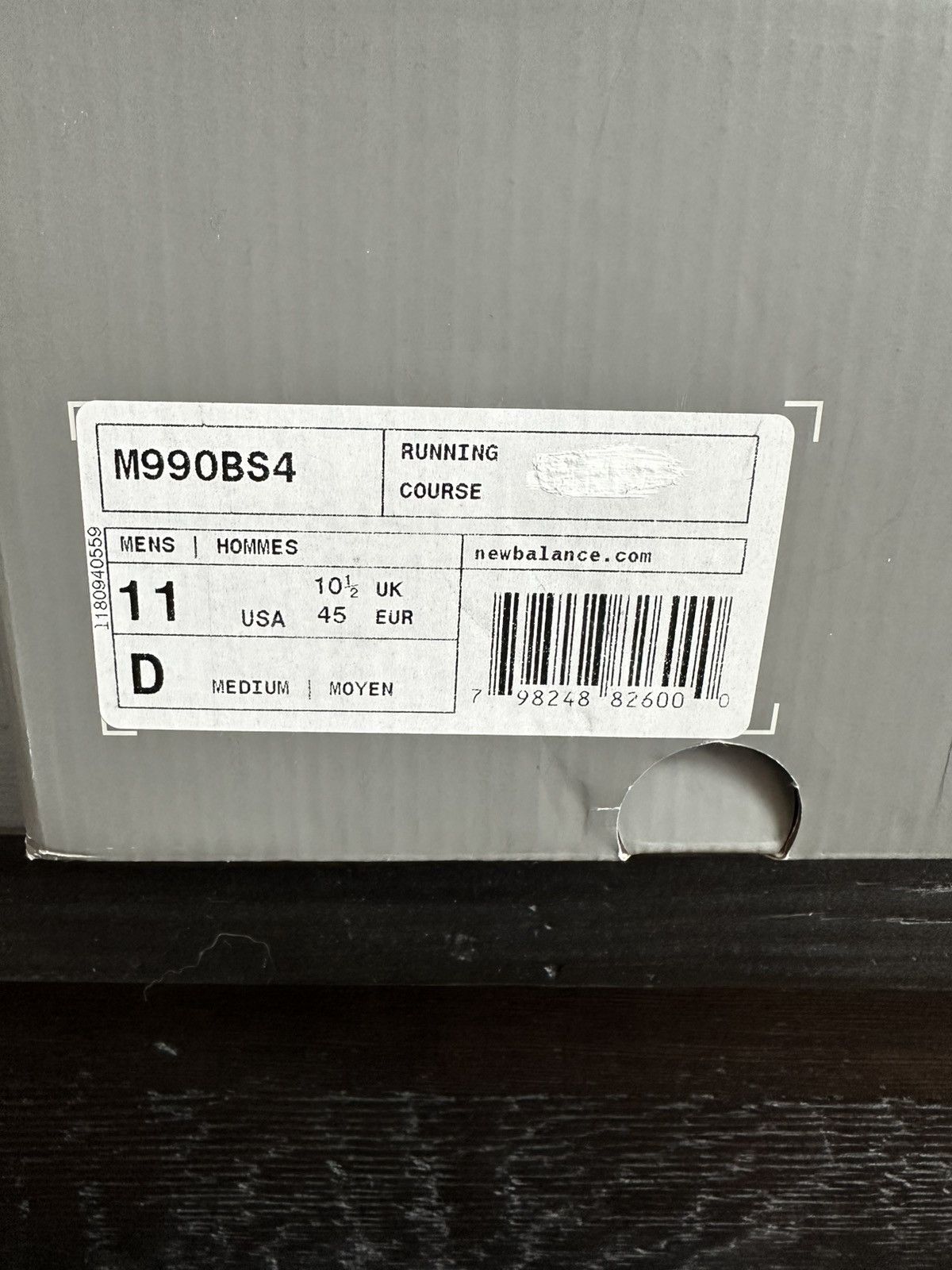 New Balance NEW BALANCE M990NB4 990v4 Limited Edition "Est. 1982" (RARE) Size US 11 / EU 44 - 2 Thumbnail
