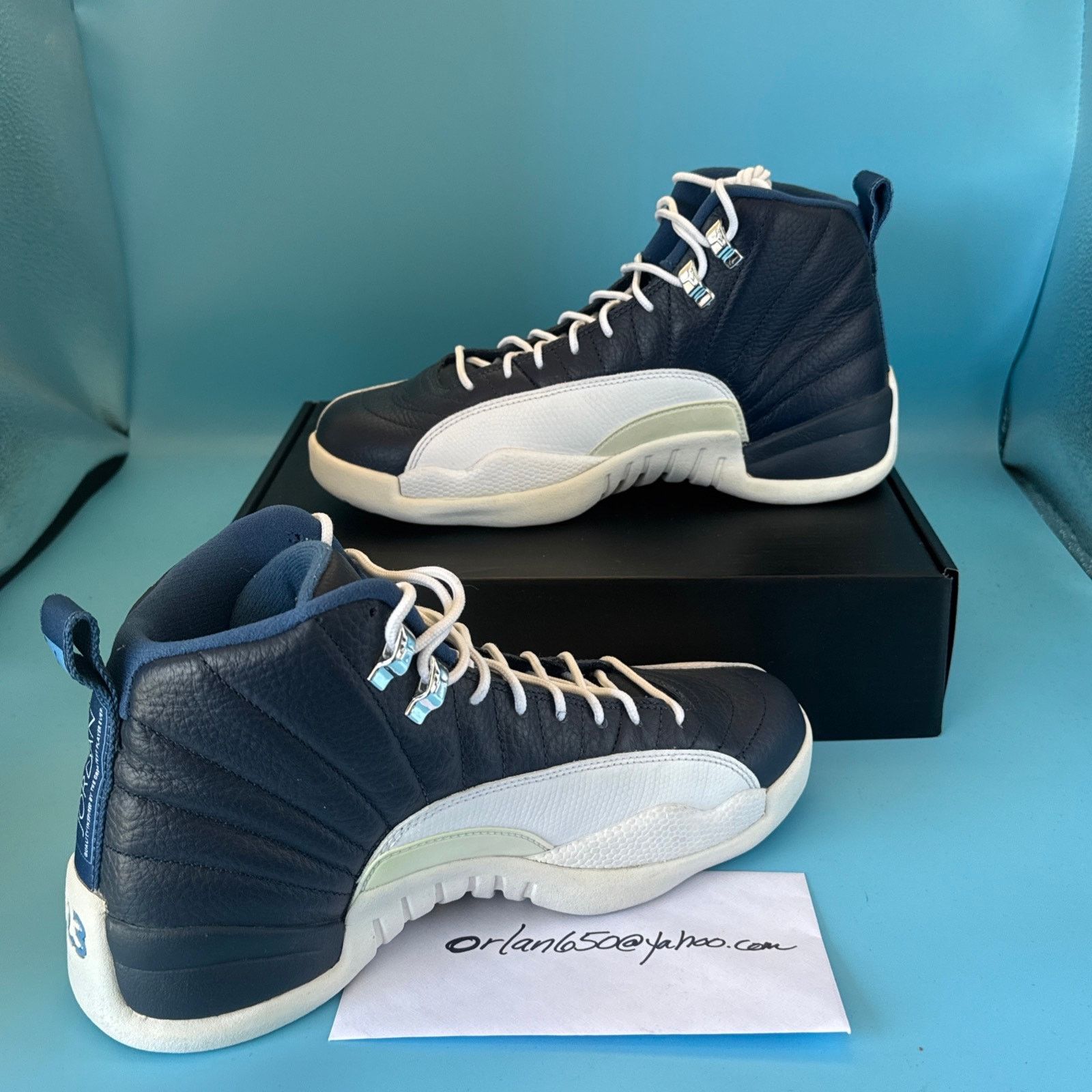 Jordan Brand Air Jordan 12 Retro 'Obsidian' 2012 sz m8.5 Size US 8.5 / EU 41-42 - 2 Thumbnail