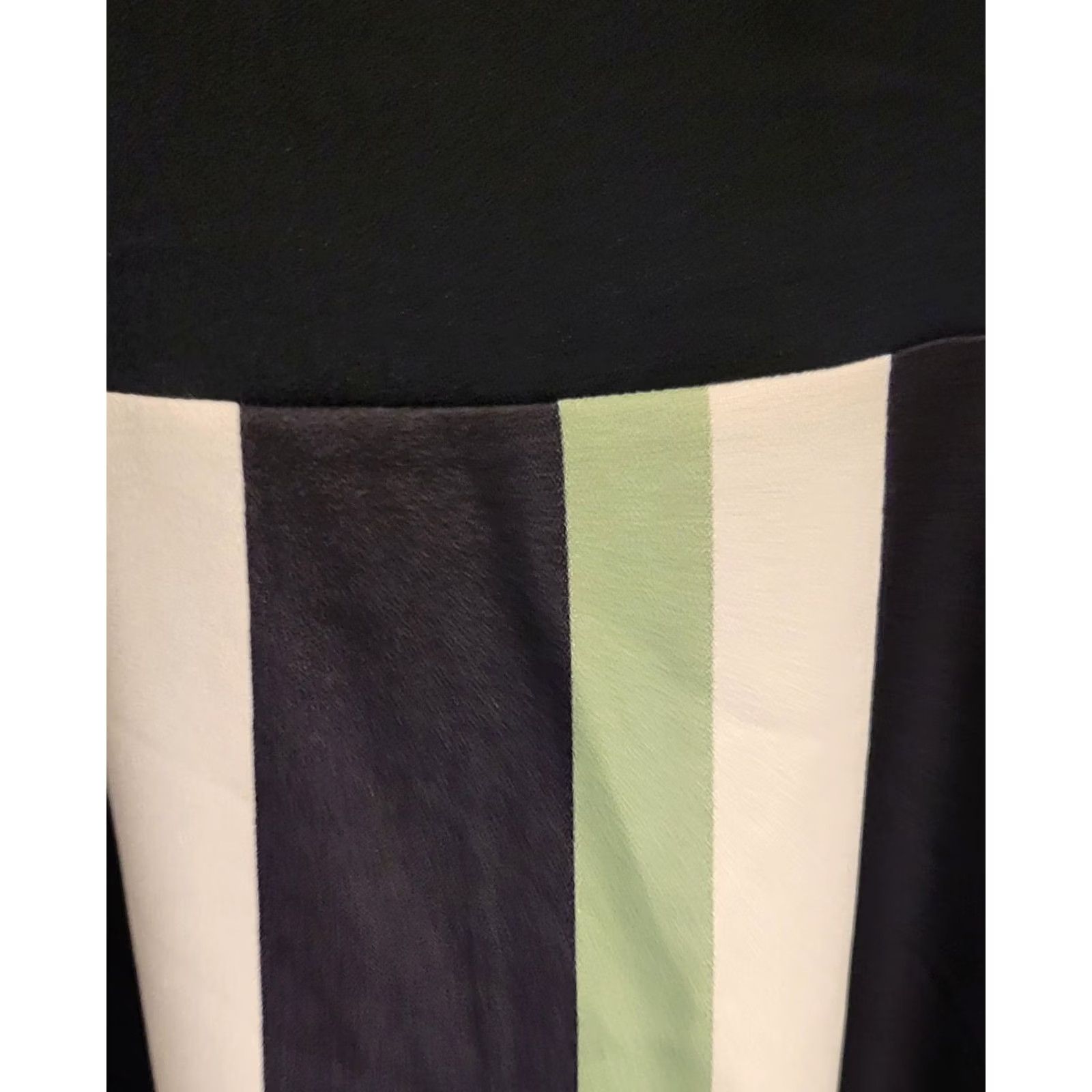 Etro Unbranded Striped Sleeved Round Neck Knee Length Sheath Dress L Women's Retro Beatnik Skater Size L / US 10 / IT 46 - 3 Thumbnail