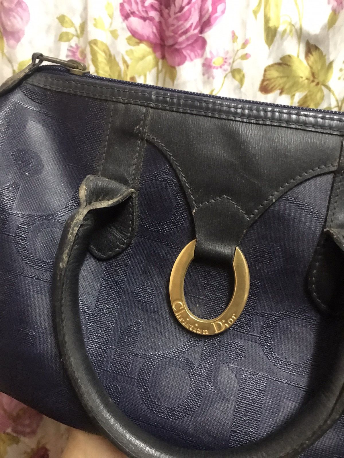 Christian Dior Monsieur × Vintage Authentic Christian Dior Boston 30 Spedy Size ONE SIZE - 6 Thumbnail