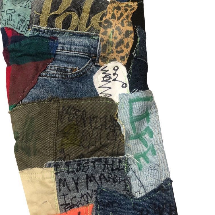 Asspizza Ass Pizza Patchwork Jeans Size US 30 / EU 46 - 19 Thumbnail