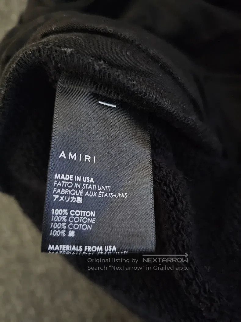 Amiri Amiri Size M Black sweatpants Size US 30 / EU 46 - 7 Thumbnail