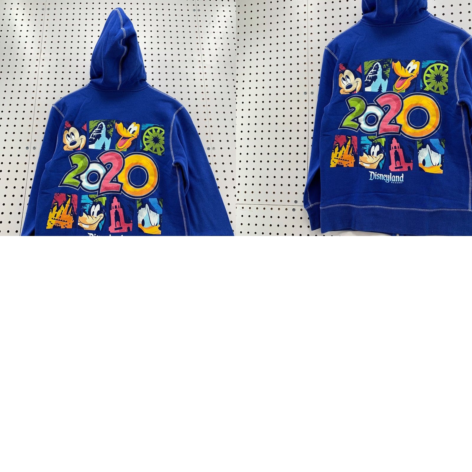 Disney Disney Disneyland Hoodie Royal Blue 2020 Adult Small Hoodie Size US S / EU 44-46 / 1 - 10 Thumbnail