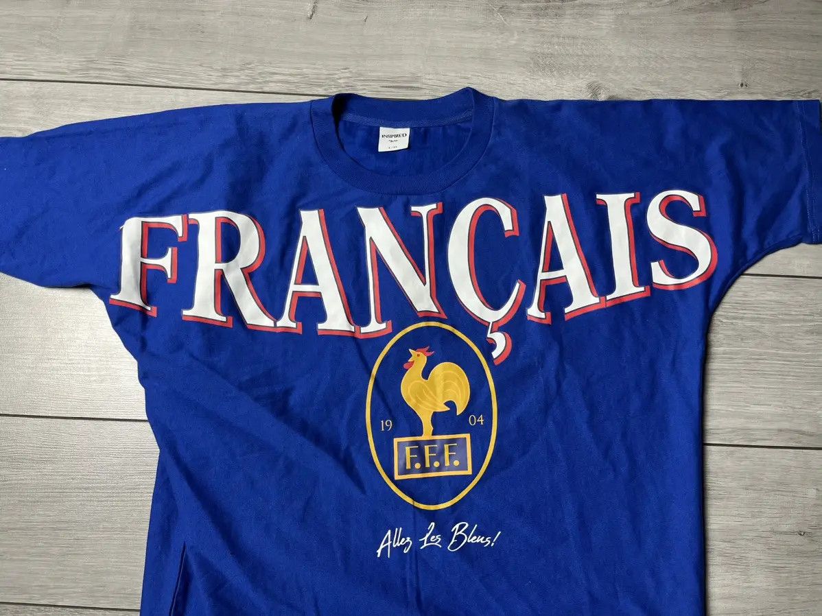 Other Francais Tshirt soccer France size L/XL Size US L / EU 52-54 / 3 - 3 Thumbnail