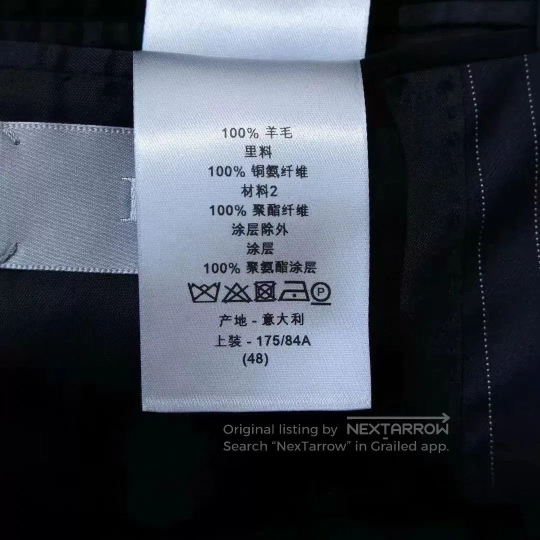 Dior DIOR Men's Dark Blue Casual Jacket. Size US M / EU 48-50 / 2 - 5 Thumbnail