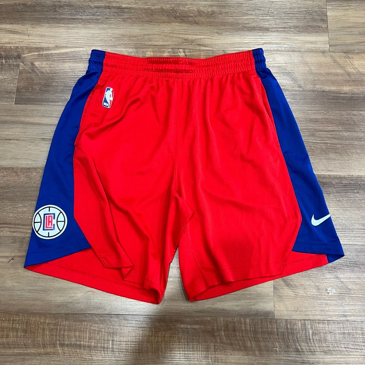 NBA Nike Los Angeles Clippers Red Swingman Logo Shorts Size US 34 / EU 50 - 1 Preview