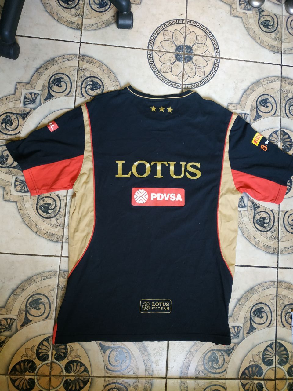 Formula 1 Vintage Lotus F1 Team 2014 Racing T-Shirt Blokecore Tee Size US XL / EU 56 / 4 - 22 Thumbnail