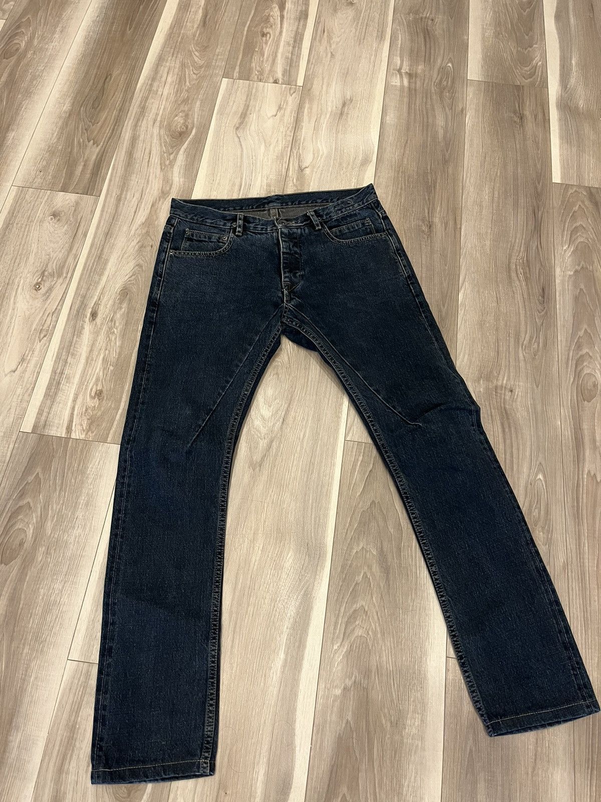 Dirty Blue Olmar and Mirta Rick Owens DRKSHDW Detroit Cut