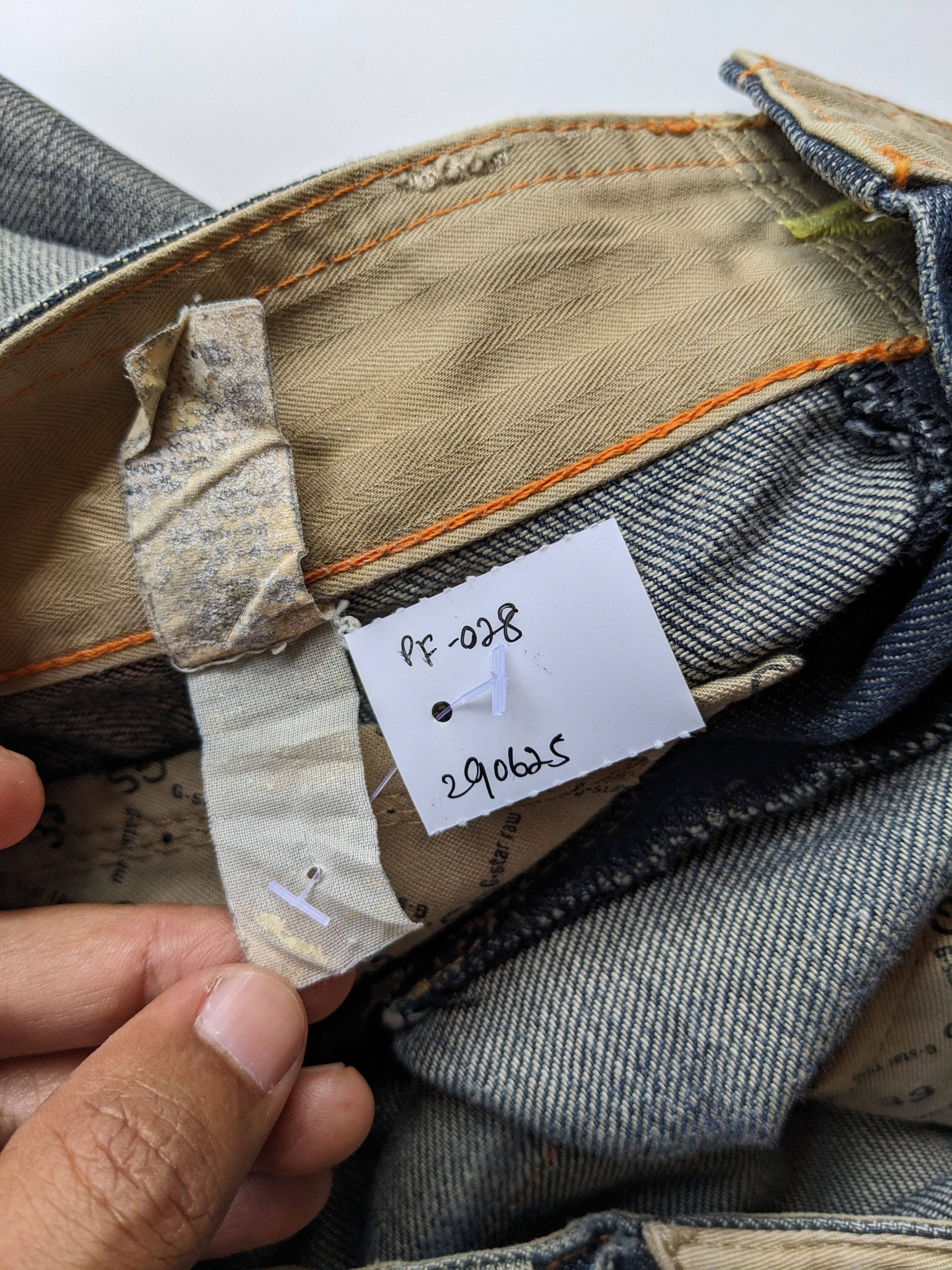G-Star G Star Raw G 33/01 faded jeans Size US 32 / EU 48 - 11 Thumbnail