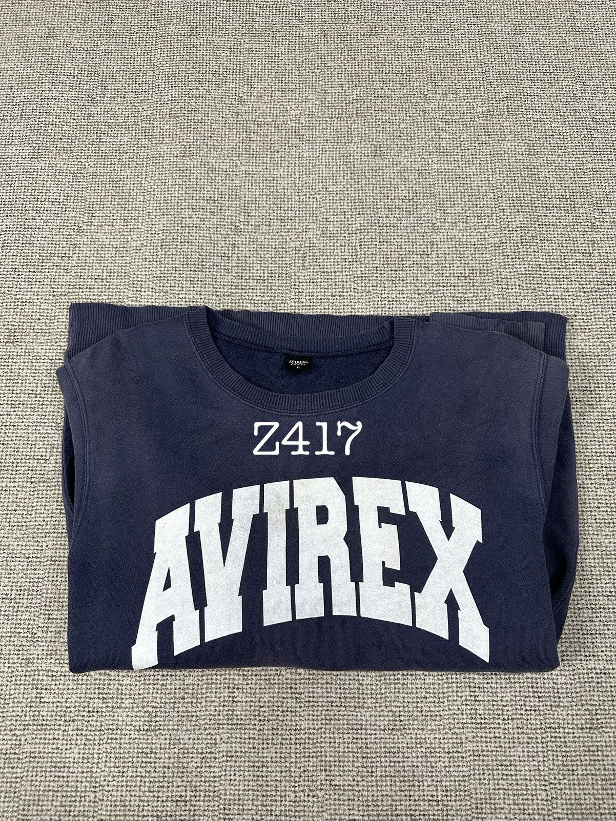 Avirex Vintage Avirex Spell Out Sun Faded Crewneck Z417 Size US L / EU 52-54 / 3 - 14 Thumbnail