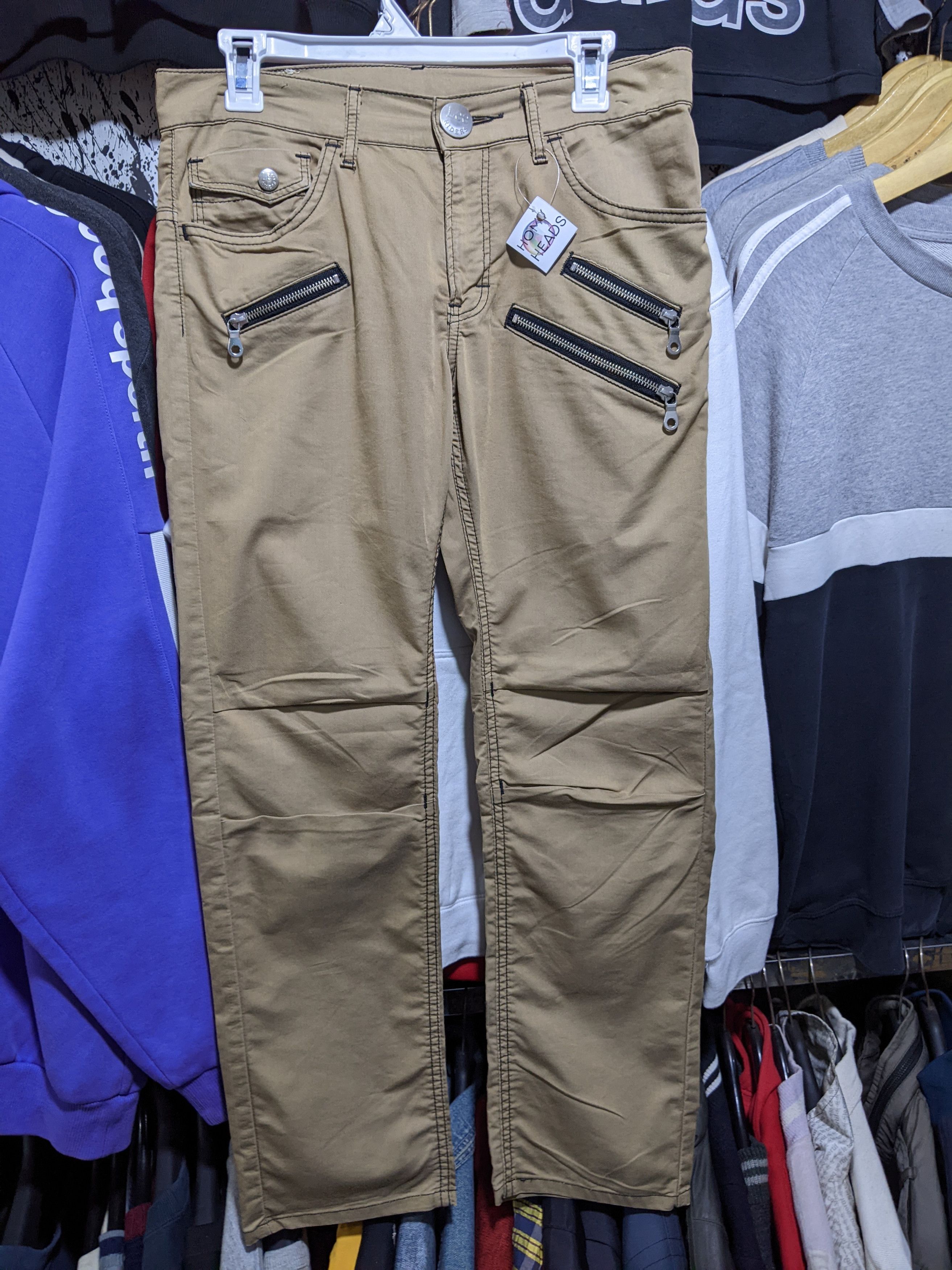 Lee Lee Multi Zipper Khakis Size US 30 / EU 46 - 8 Thumbnail