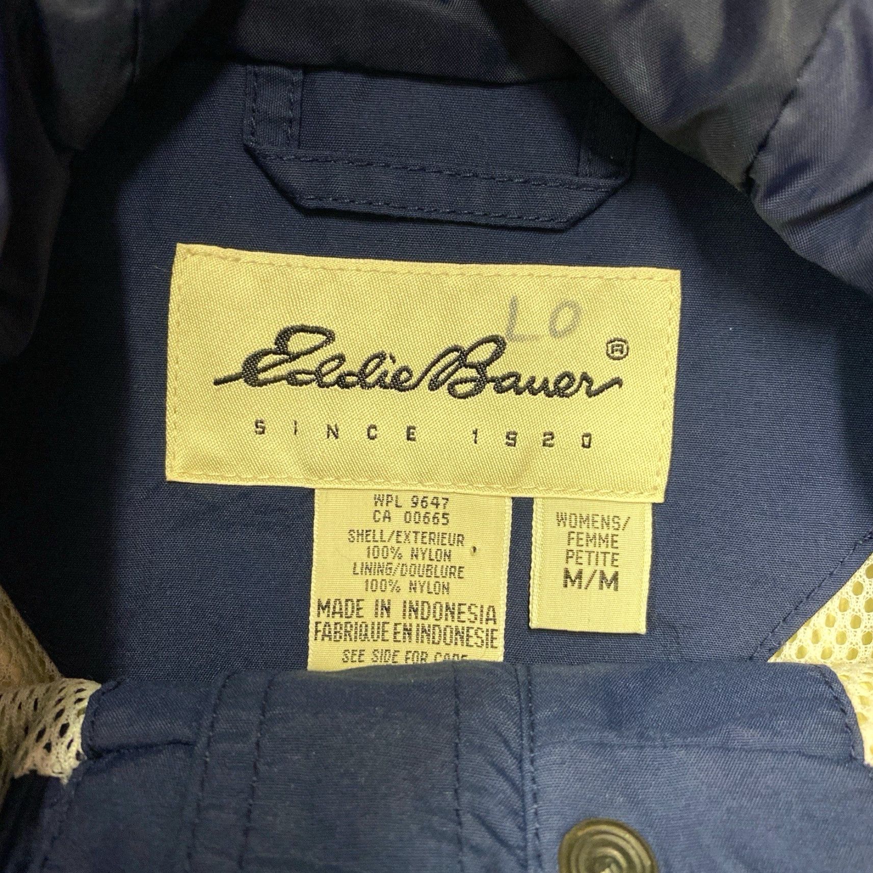 Eddie Bauer VINTAGE Eddie Bauer GORE-TEX Blue Hooded Jacket Shell Womens Medium Size M / US 6-8 / IT 42-44 - 2 Thumbnail