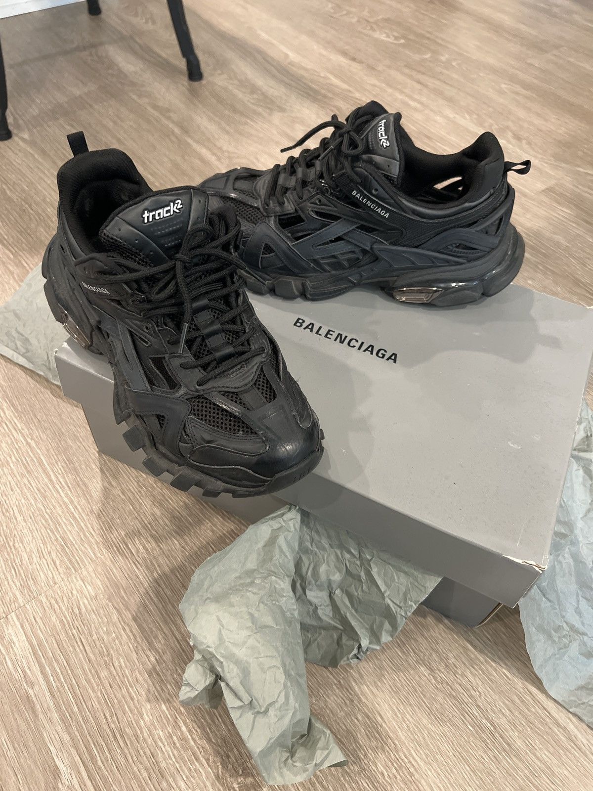 Balenciaga Balenciaga Black Track 2 | Grailed
