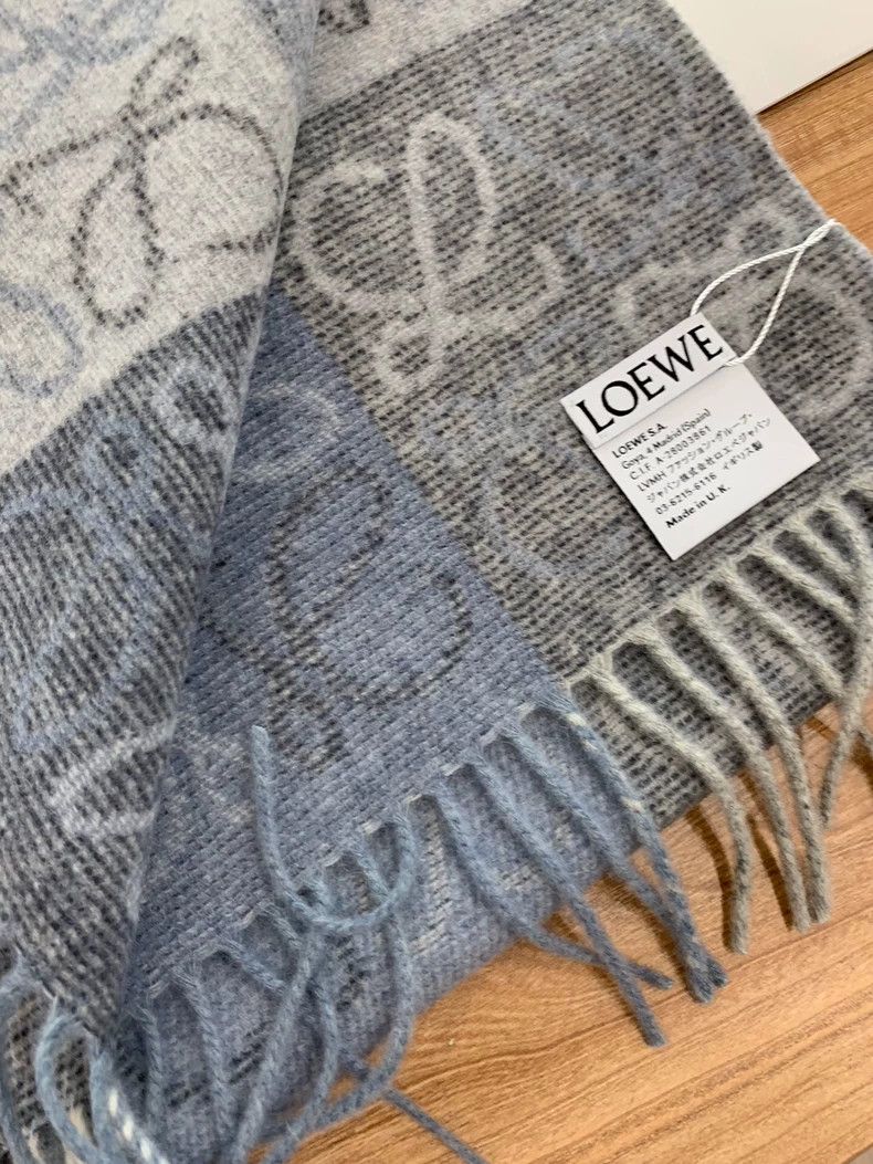Loewe LOEWE Cashmere scarf Size ONE SIZE - 6 Thumbnail