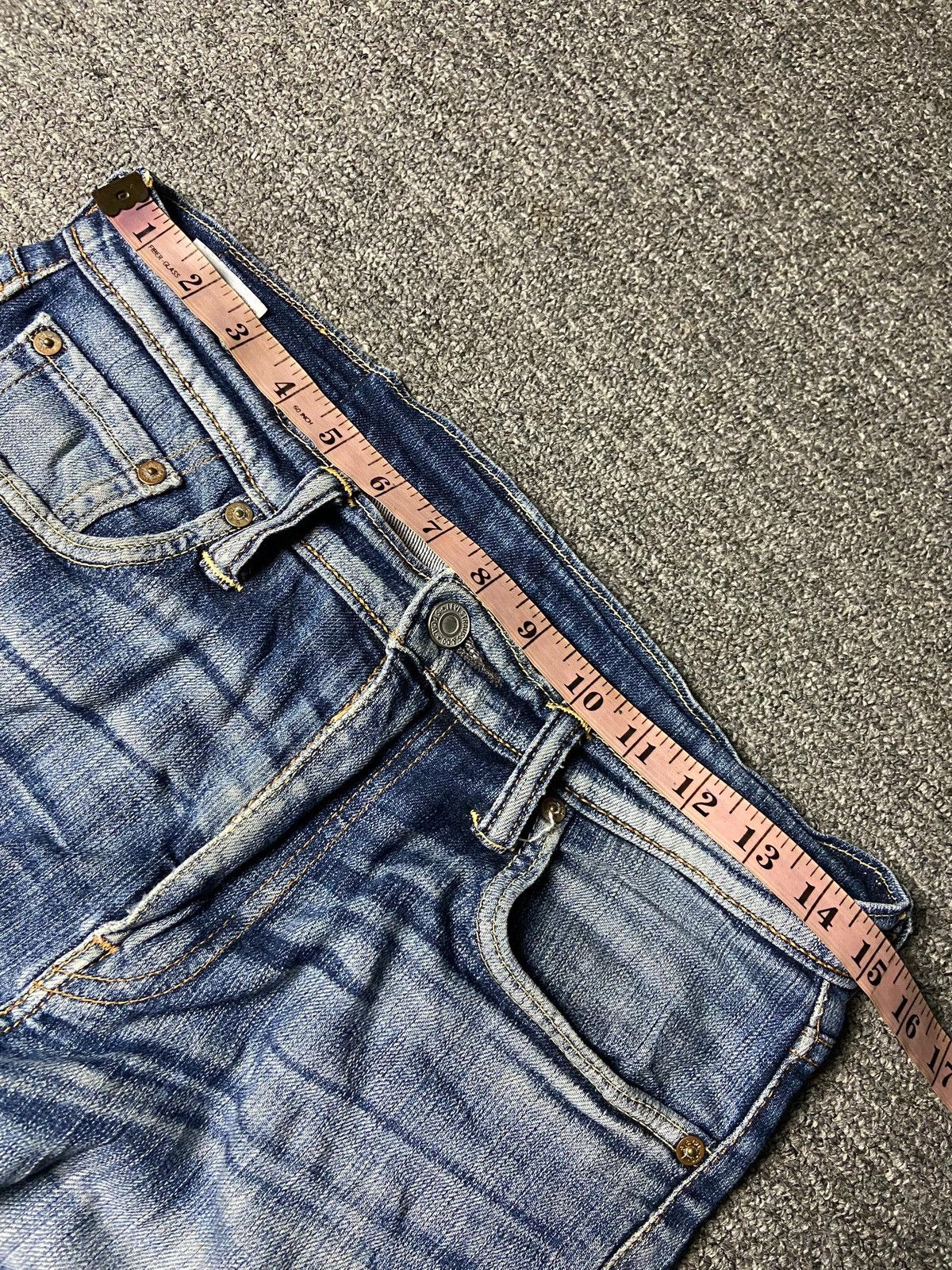 Levi's Levis Strauss Co. 510 Distressed Jeans (162) Size US 30 / EU 46 - 6 Thumbnail