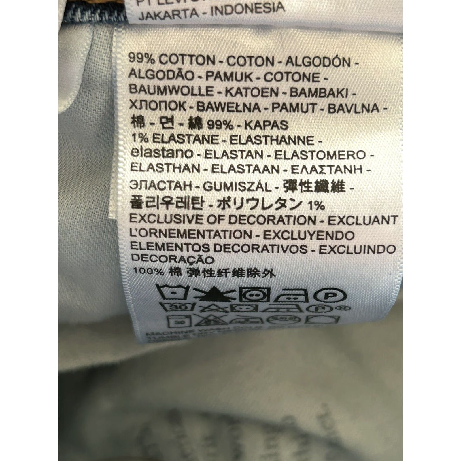 Levi's Levi's 514 Jeans Mens Blue Slim Straight Leg Pocket sz 30x32 Denim 5-Pocket Design Regular Slim Jeans Mens Blue Size US 30 / EU 46 - 3 Thumbnail