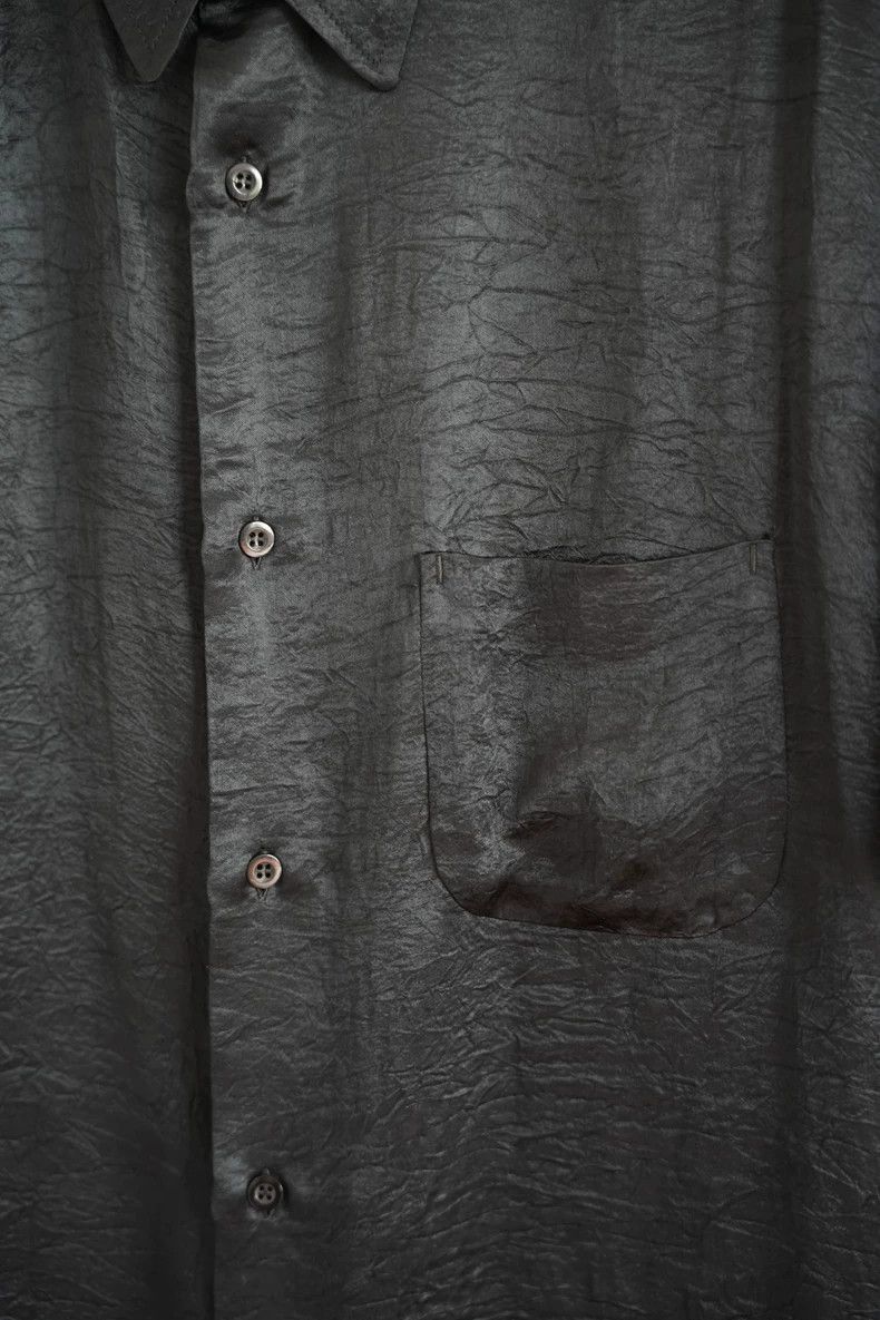 Yohji Yamamoto Yohji Yamamoto Yohji Yamamoto Short Sleeve Crinkled Shirt Size US L / EU 52-54 / 3 - 4 Thumbnail