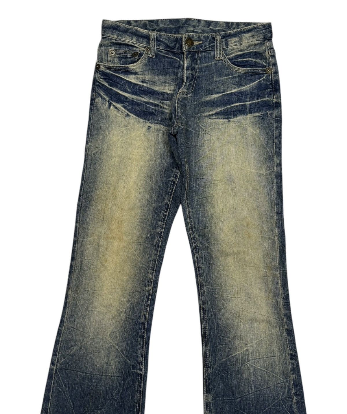 Japanese Brand Vintage Japanese Flare Jeans Bootcut Tornado Mart Style Size 28" / US 6 / IT 42 - 5 Thumbnail