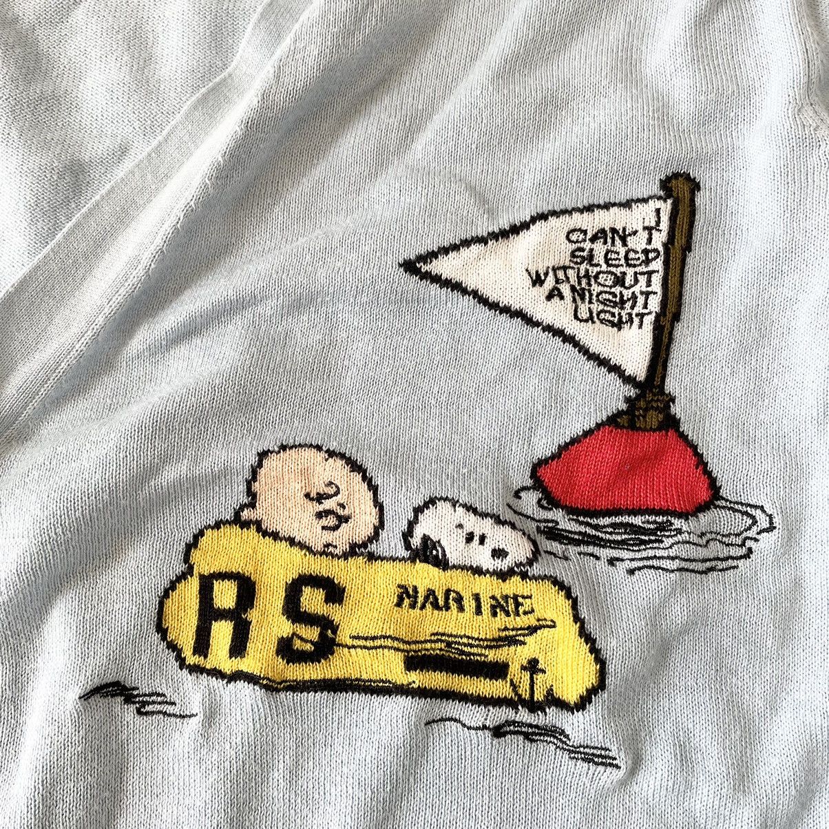 Japanese Brand JC de CASTELBAJAC Cardigan Sweater Peanuts Snoopy Size M Size M / US 6-8 / IT 42-44 - 11 Thumbnail
