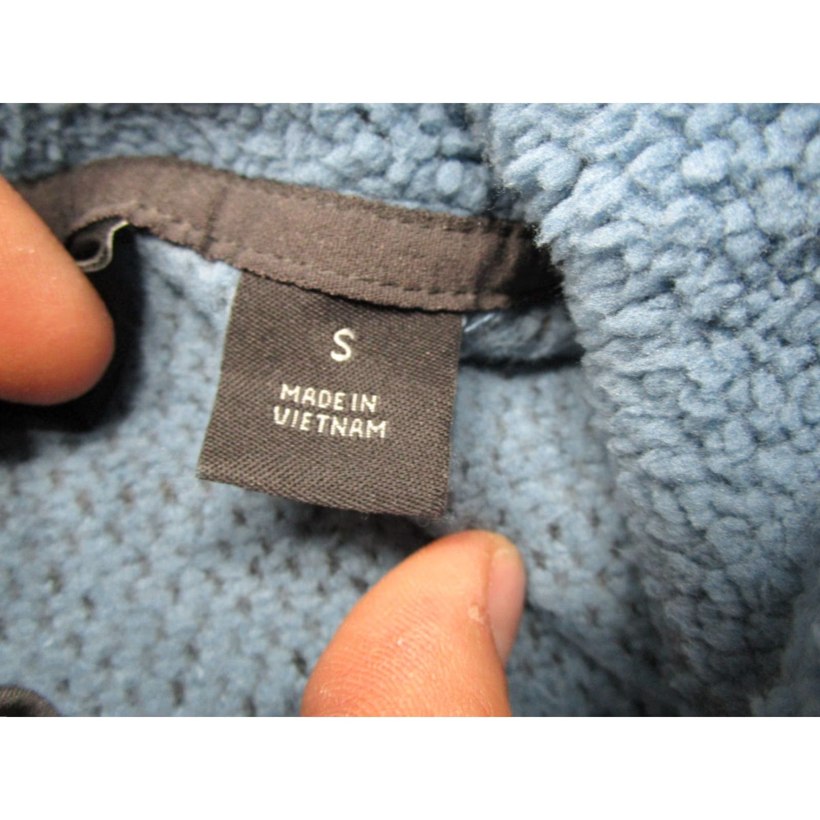 Vintage DRI DUCK Mens Sweater Pullover 1/4 Snap Mountain Fleece Sherpa Jacket Size S Blue Knit Logo Button Casual Outdoor Mens Size US S / EU 44-46 / 1 - 4 Thumbnail