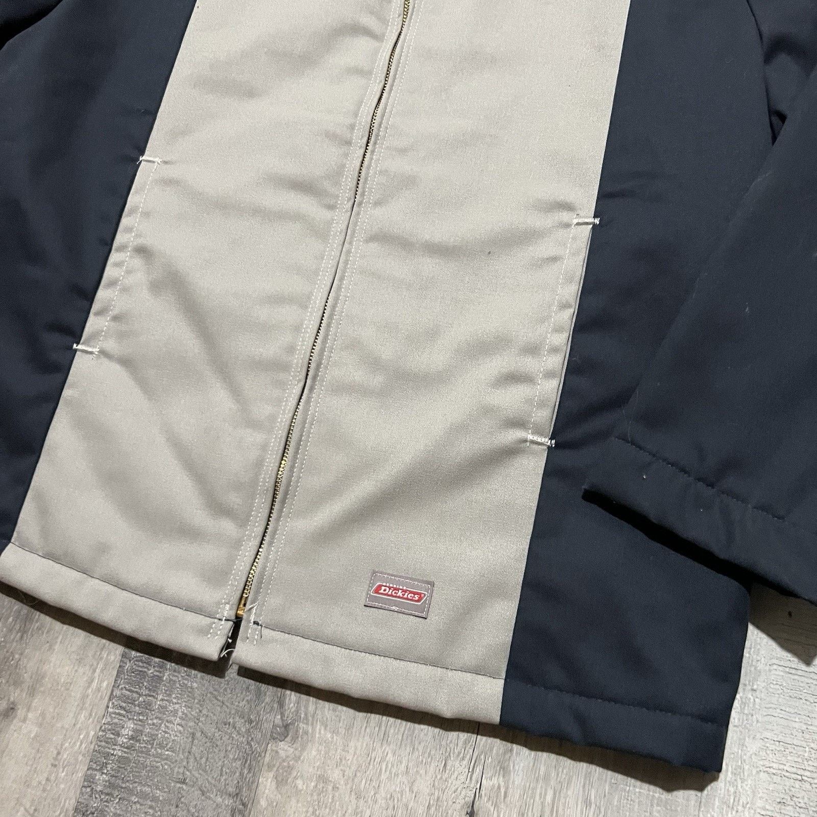 Dickies Dickies Two Tone Quilted Work Jacket Y2K Grey/Navy Blue L Size US XL / EU 56 / 4 - 3 Thumbnail