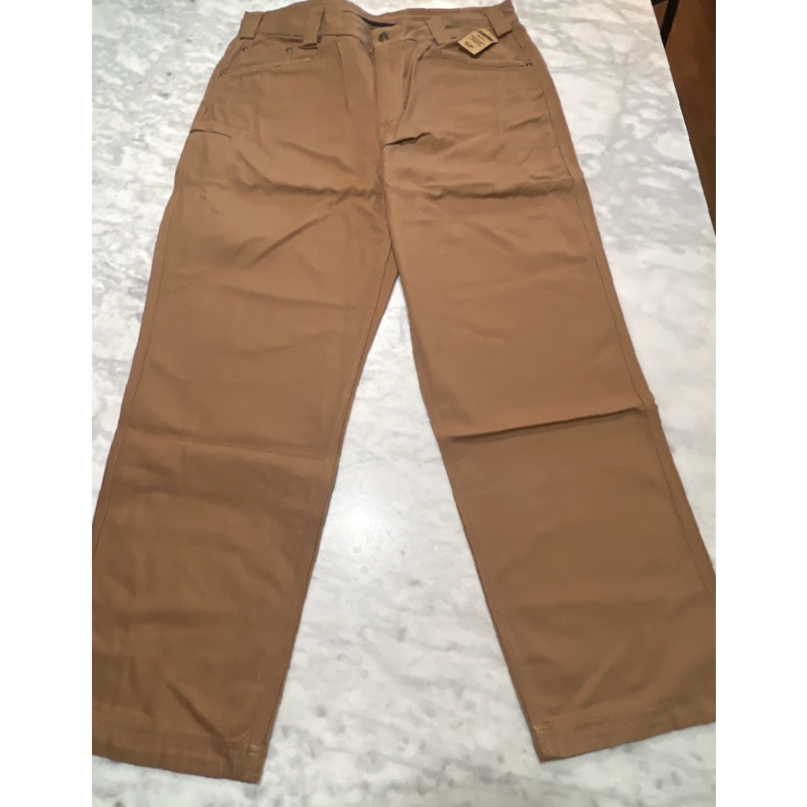Vintage DULUTH Fire Hose Pants Men 38x32 Relaxed Fit 5-Pocket Workwear Brown Style 58412 NWT Men's Pants Brown 5-Pocket Size US 38 / EU 54 - 5 Thumbnail
