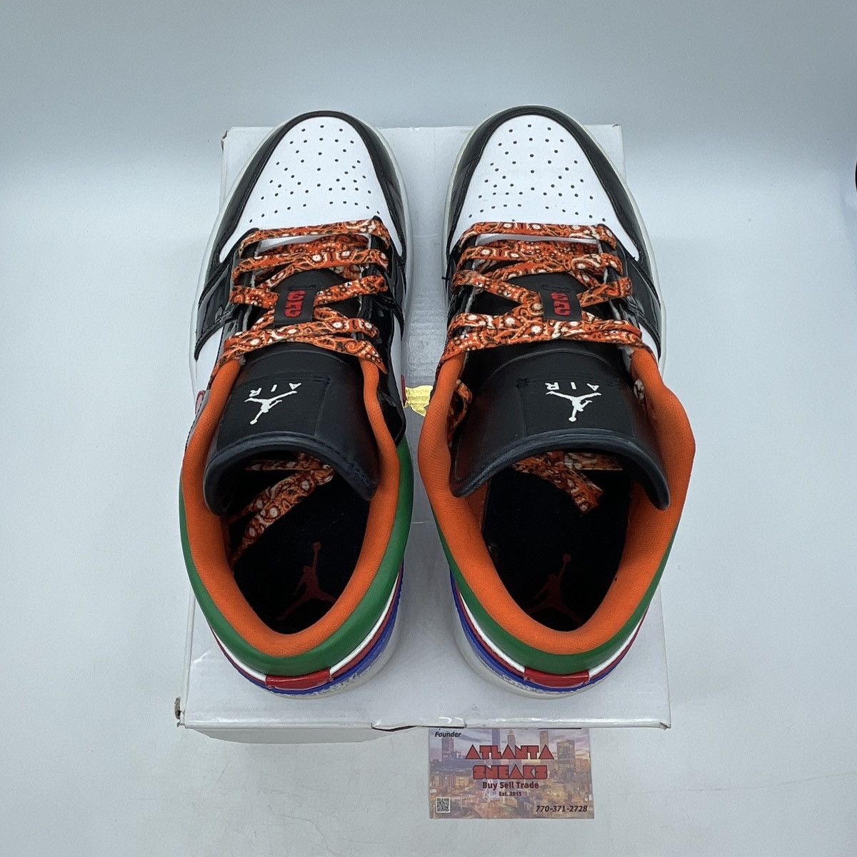 Jordan Brand Wmns air Jordan 1 low multi color Size US 9.5 / IT 39.5 - 6 Thumbnail