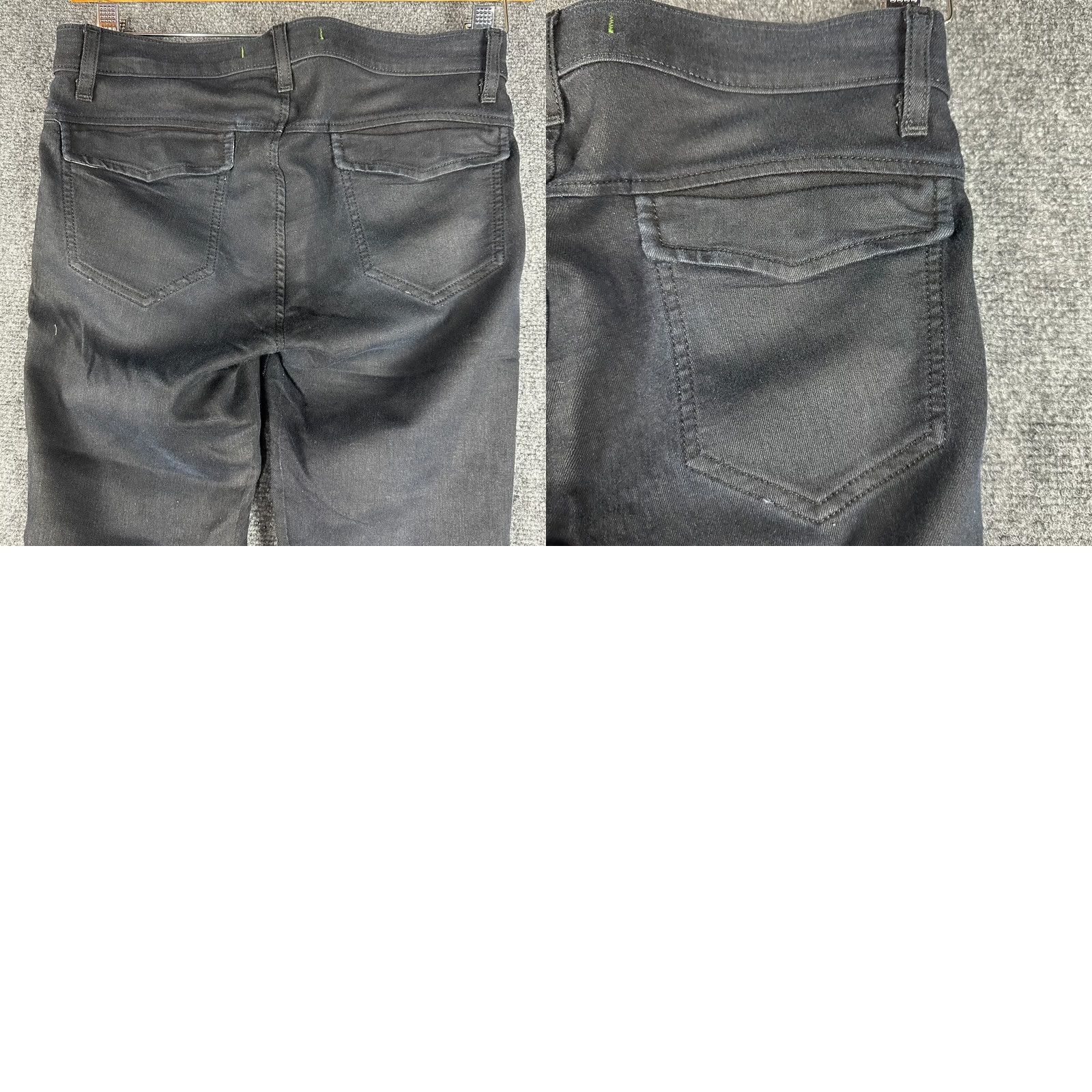 J Brand J Brand Pants Womens 26 Stealth Pant Black Cotton Stretch Zip Pockets Zip Ankle pants Size 26" / US 2 / IT 38 - 8 Thumbnail