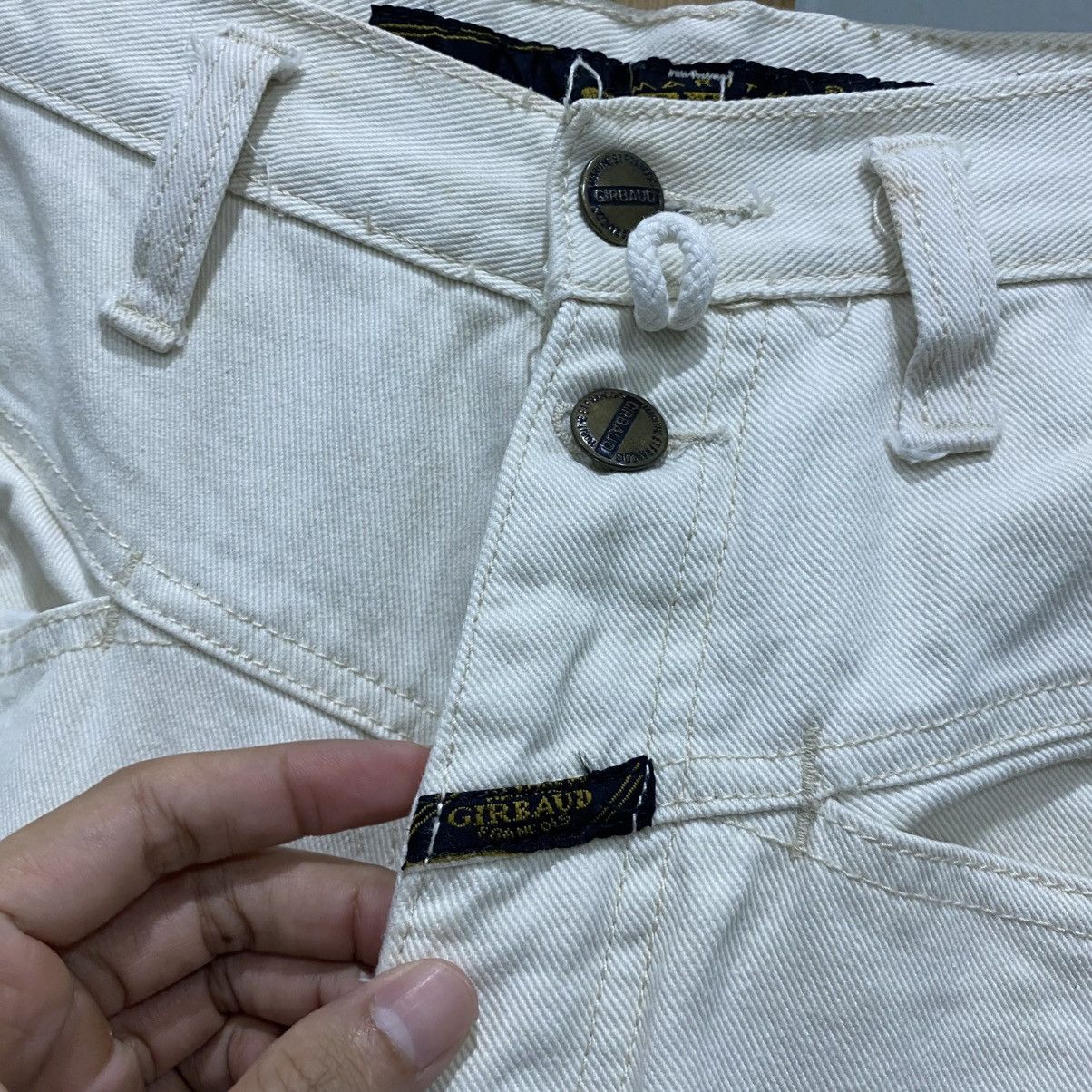 Marithe + Francois Girbaud Vintage Marithé François Girbaud White Wide Leg Baggy Jeans Size US 32 / EU 48 - 9 Thumbnail