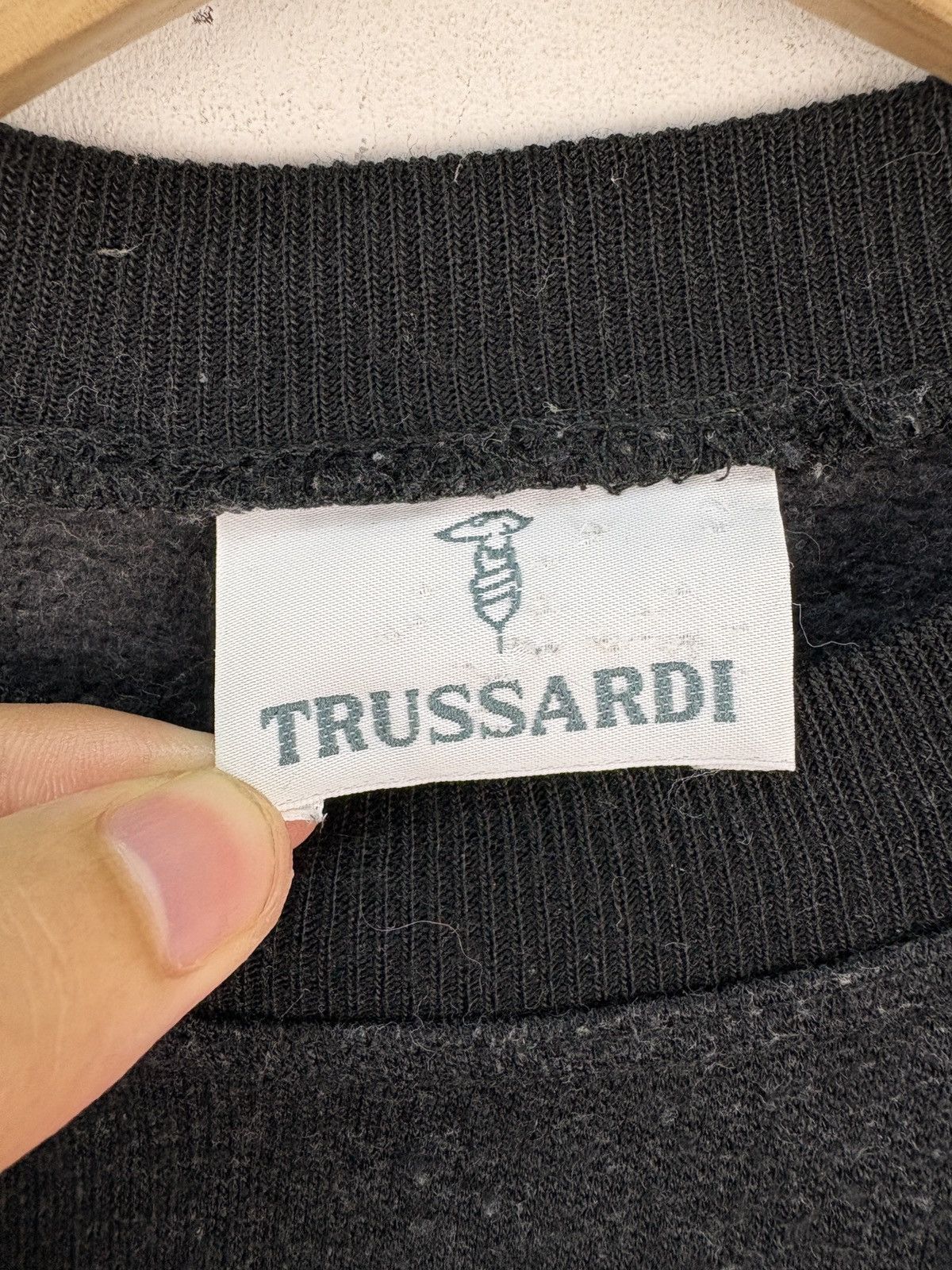 Trussardi Vintage Trussardi Embroidered Design Sweatshirt Size US L / EU 52-54 / 3 - 7 Thumbnail