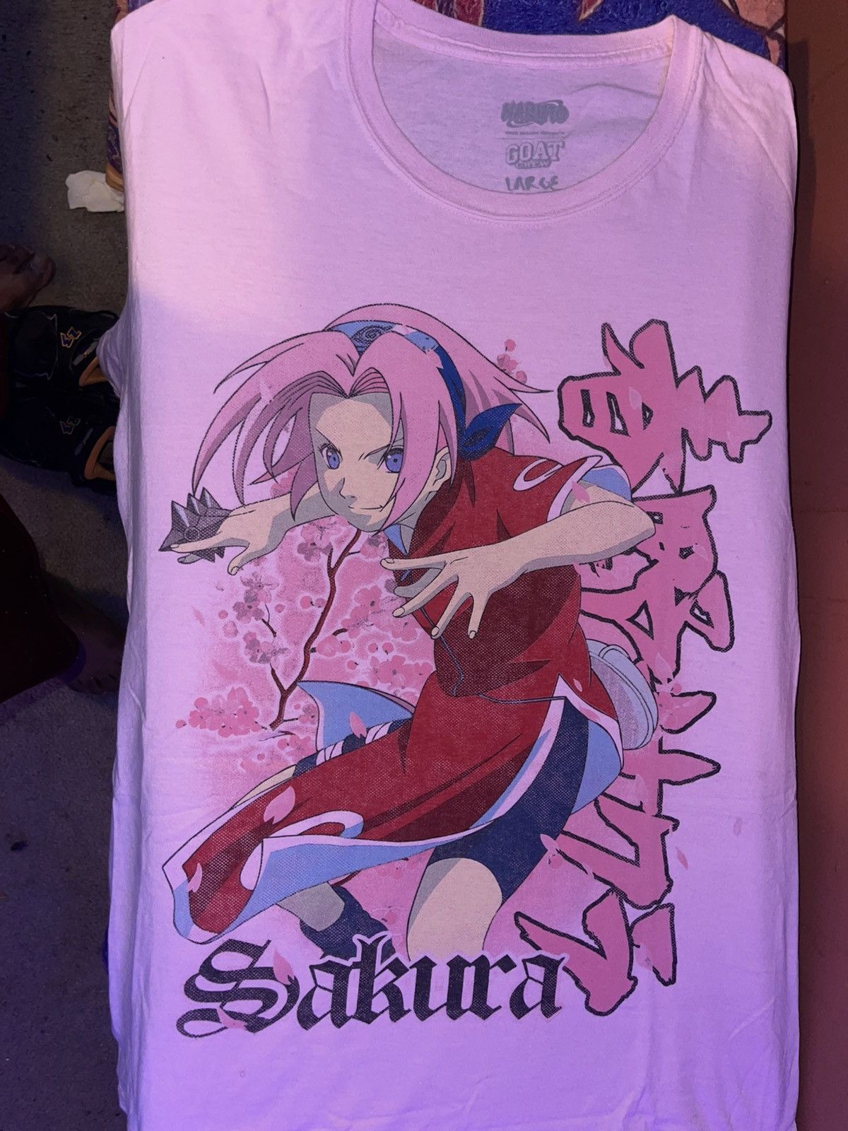 GOAT Crew Goat Crew X Naruto Sakura T-Shirt Men’s Lg New Size US L / EU 52-54 / 3 - 5 Thumbnail