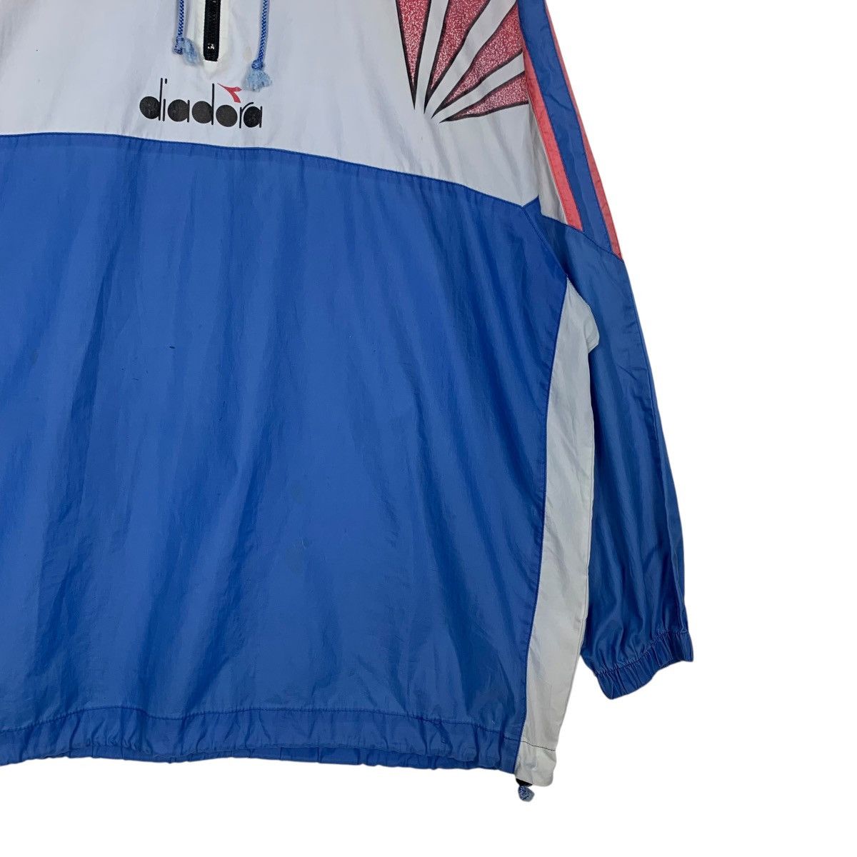 Diadora 90’s DIADORA Big Logo Half Zip Pullover Jacket #2812-C127 Size US L / EU 52-54 / 3 - 6 Thumbnail