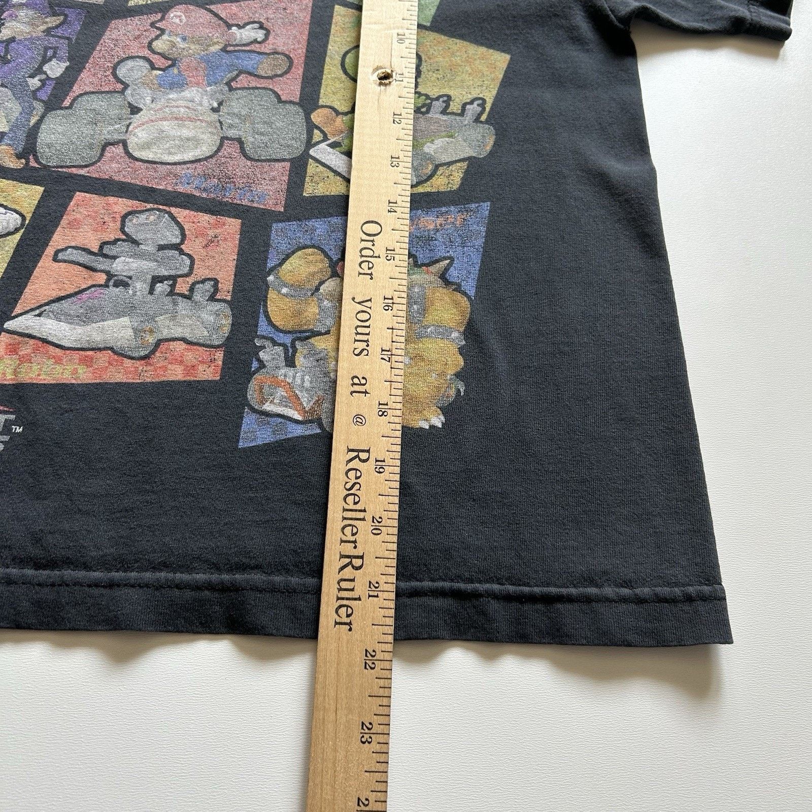 Nintendo Vintage Nintendo Mario Kart DS T-Shirt XS Y2K Faded Black Size US XS / EU 42 / 0 - 4 Thumbnail