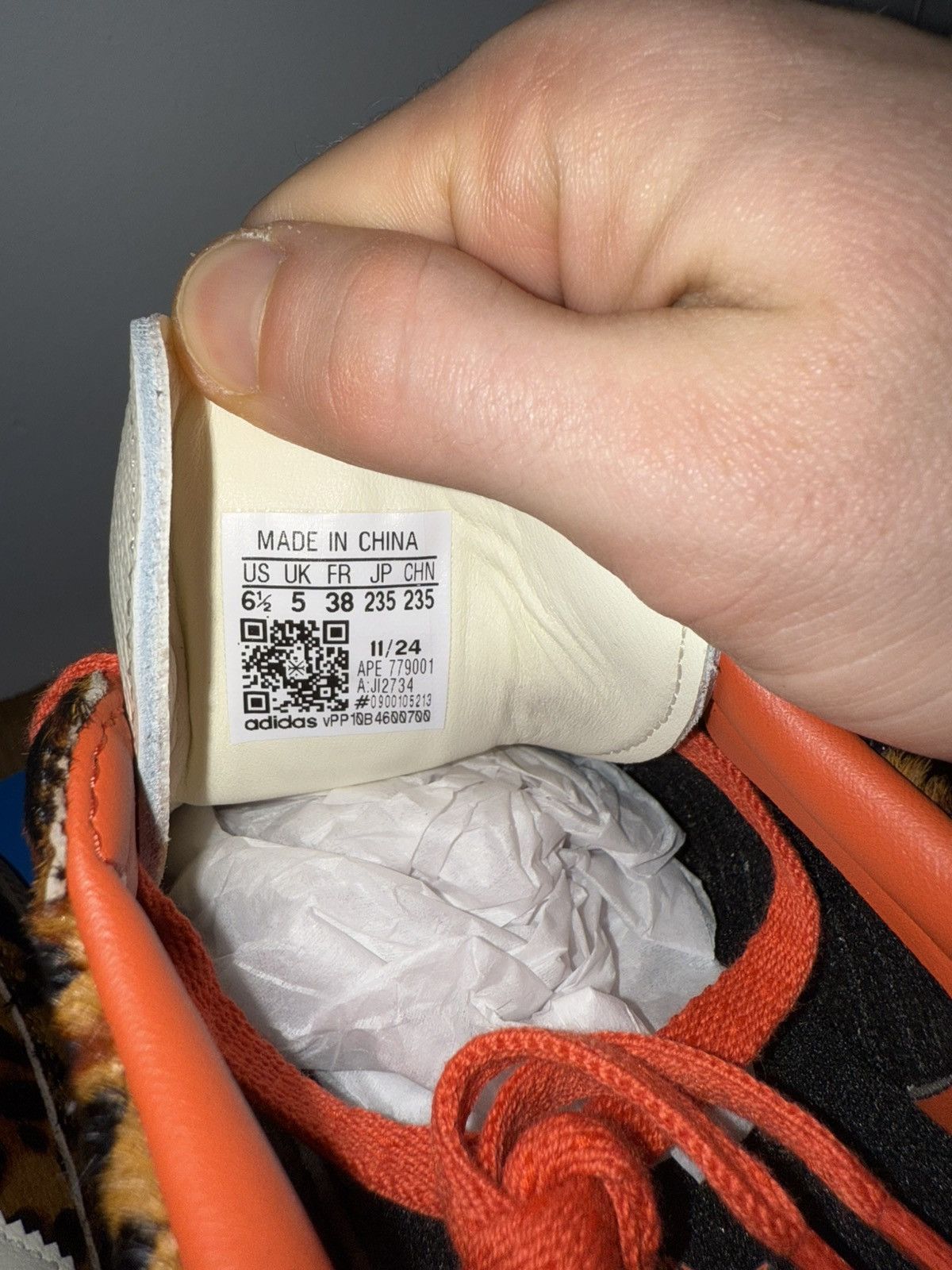 Adidas Adidas Samba OG Léopard Size US 6.5 / IT 36.5 - 8 Thumbnail