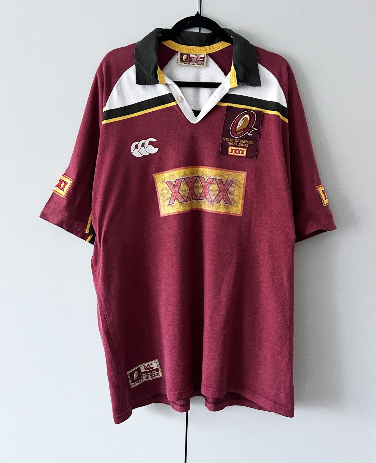 Vintage Jersey Rugby Australia 2003 vintage Queensland state Size US XXL / EU 58 / 5 - 1 Thumbnail