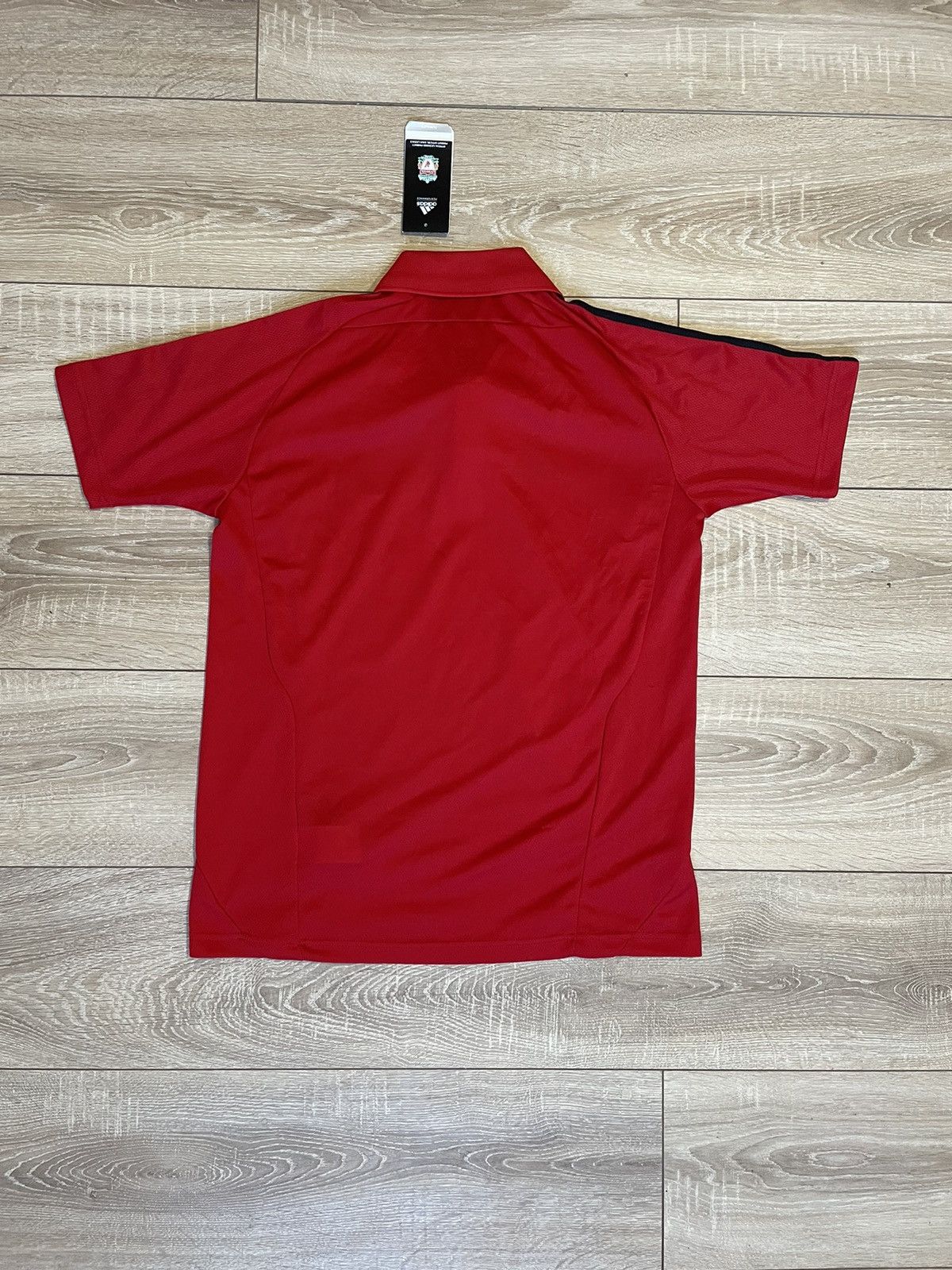 Adidas × Vintage Liverpool adidas 2010 2011 training shirt polo soccer jersey Size US S / EU 44-46 / 1 - 9 Thumbnail